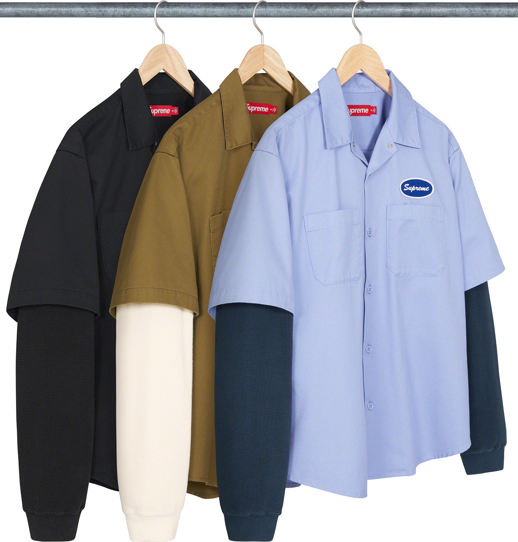 Thermal Sleeve Work Shirt   fall winter    Supreme