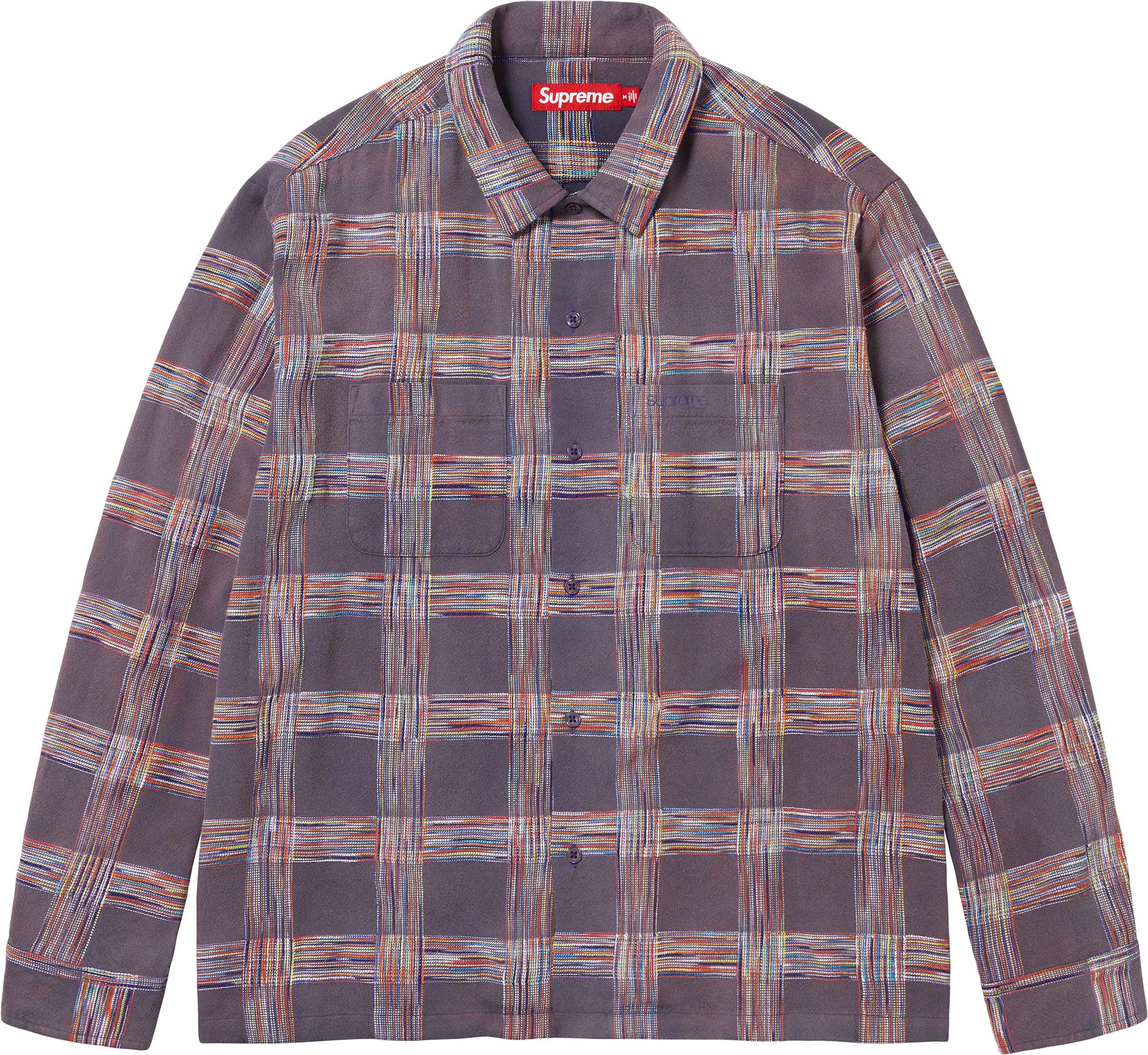 Woven Plaid Shirt - fall winter 2023 - Supreme