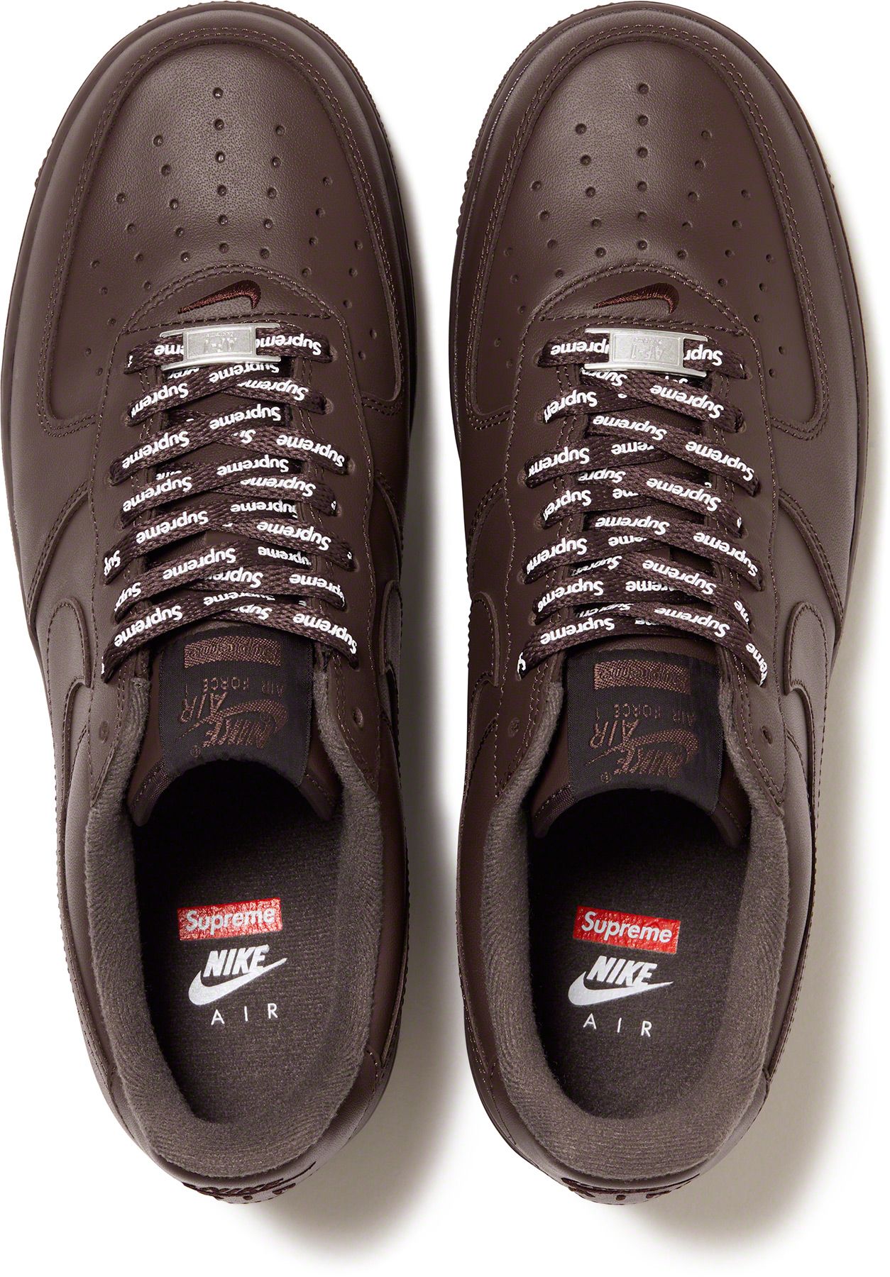 Nike Air Force 1 Low Supreme Box Logo Black