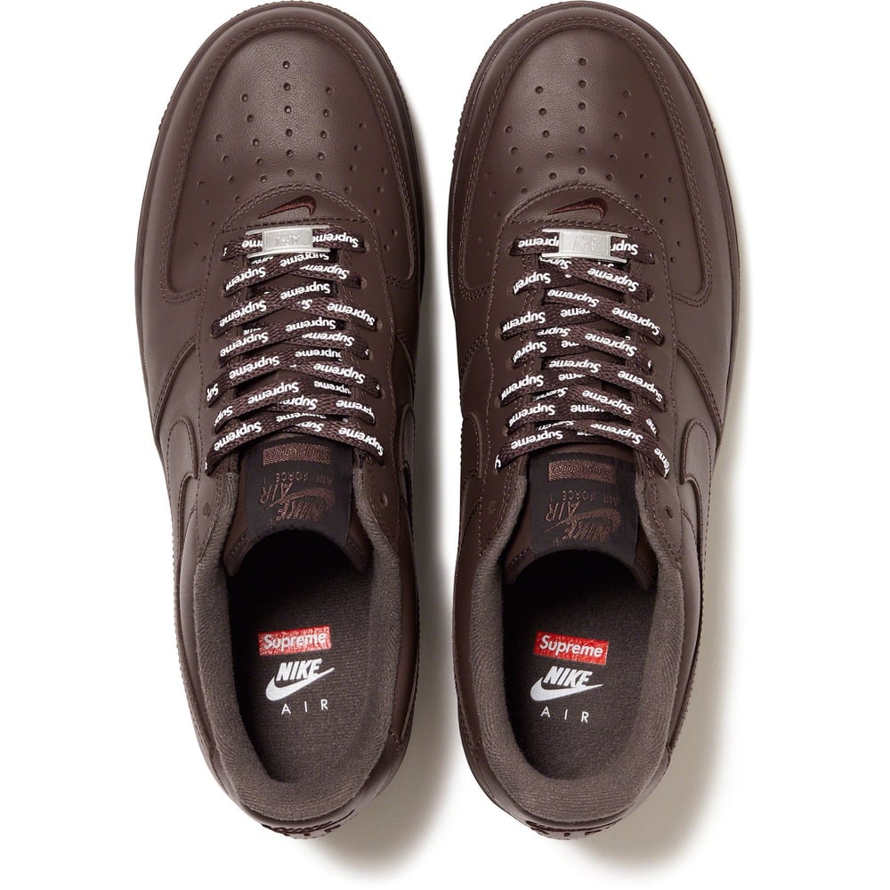 Nike Air Force 1 Low Brown - fall winter 2023 - Supreme