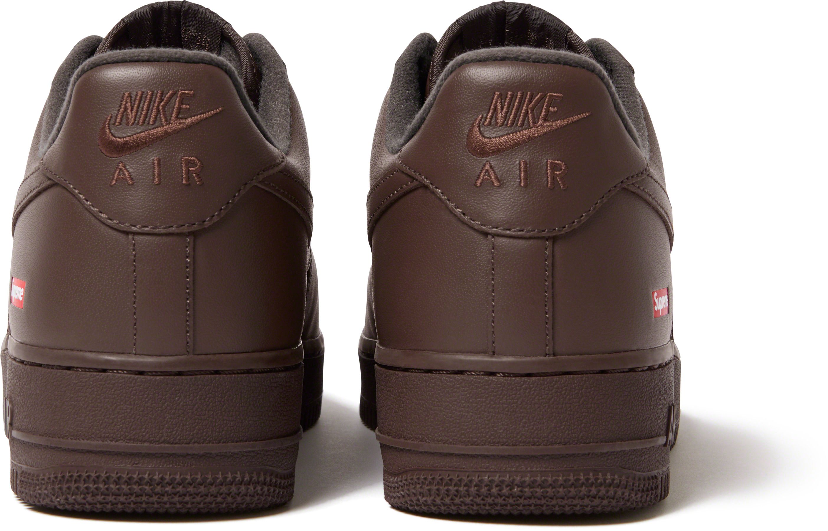 Nike Air Force 1 Low Brown - fall winter 2023 - Supreme