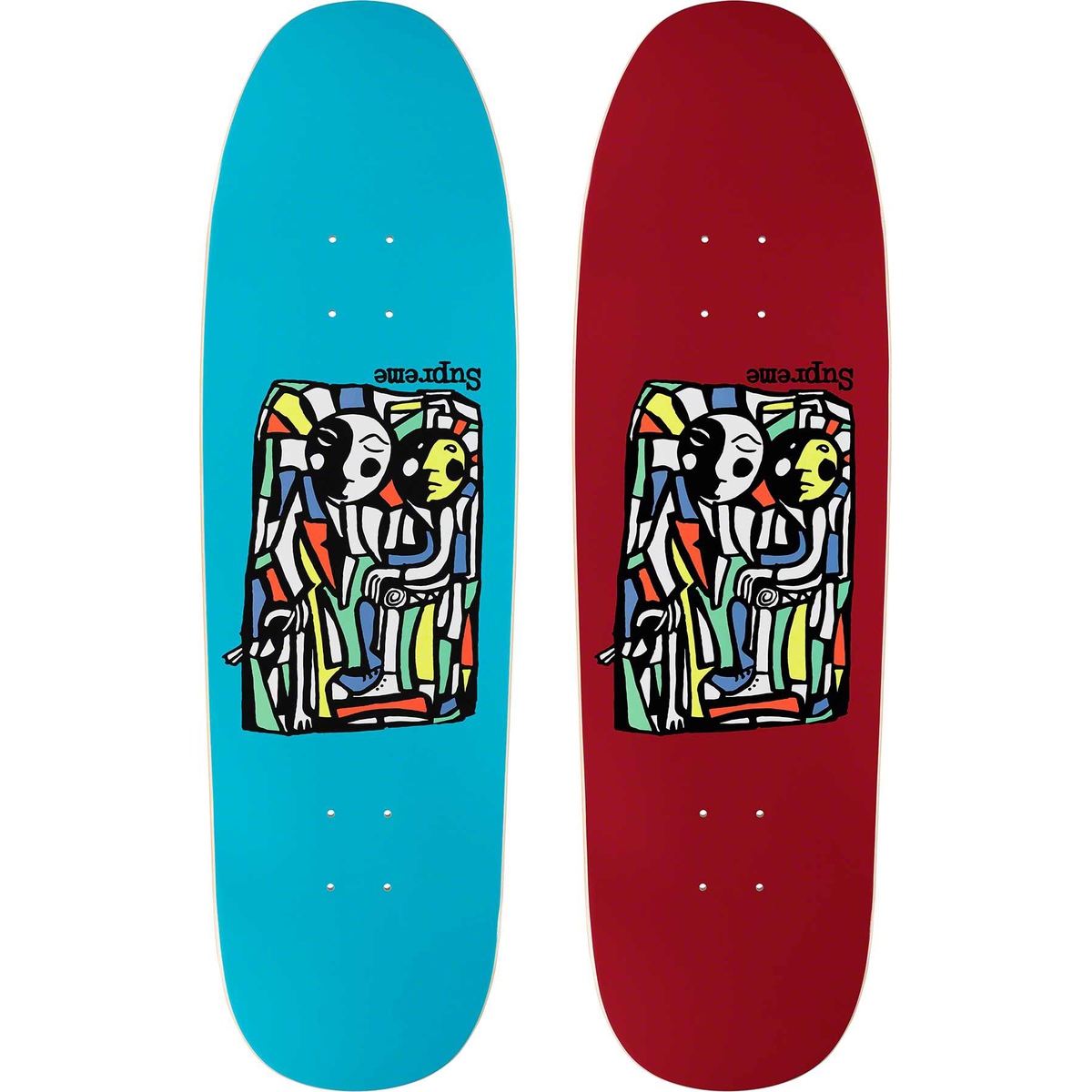 Details on Neil Blender Mosaic Skateboard from fall winter
                                            2023 (Price is $60)