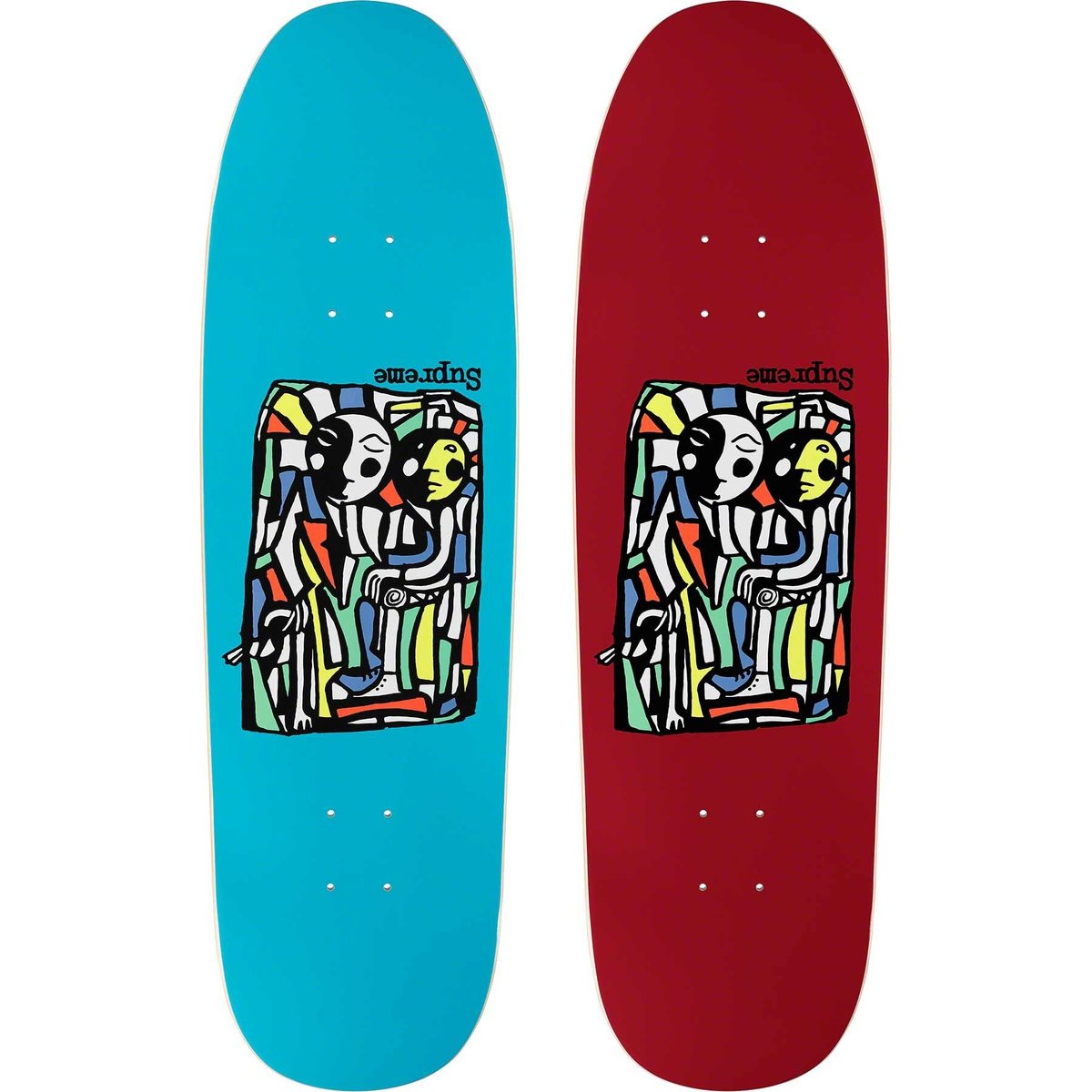 Supreme Neil Blender Mosaic Skateboard for fall winter 23 season