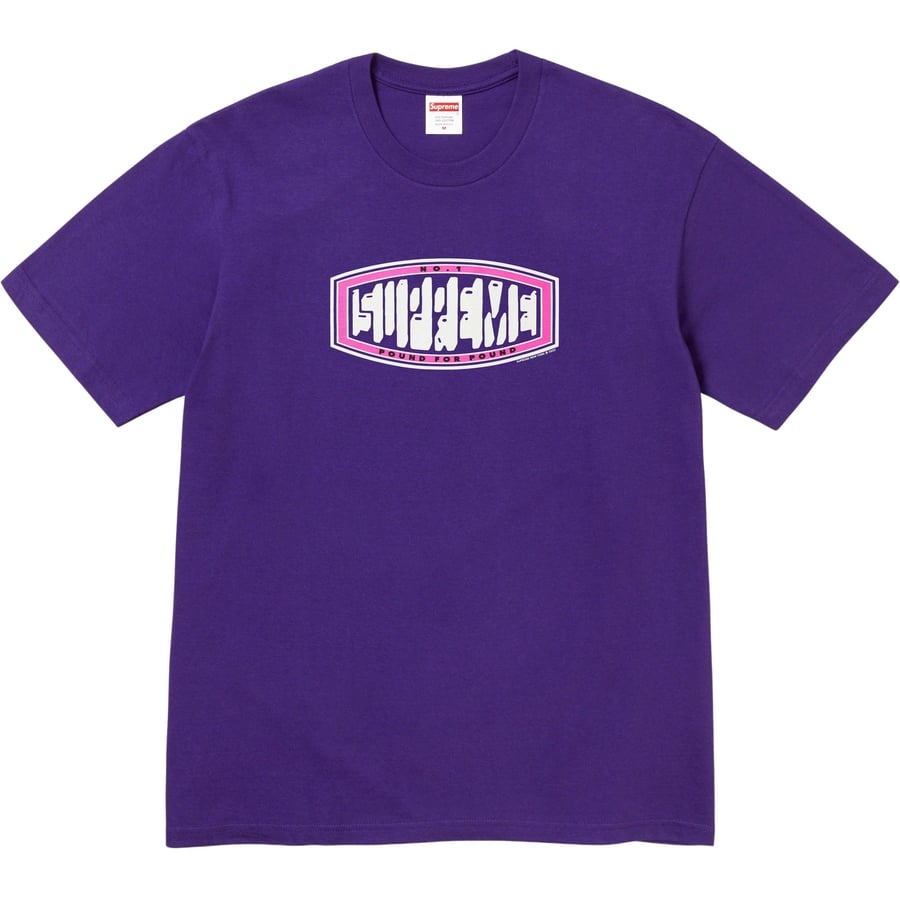 Supreme Pound Tee released during fall winter 23 season