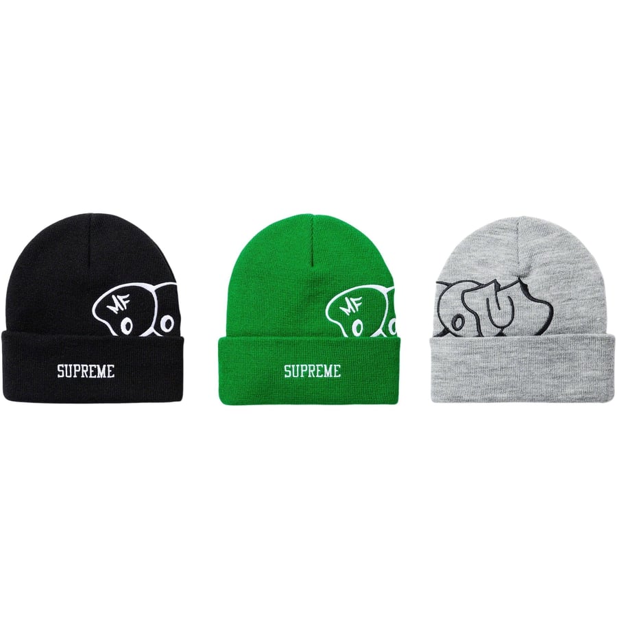 Supreme MF DOOM Beanie releasing on Week 3 for fall winter 2023