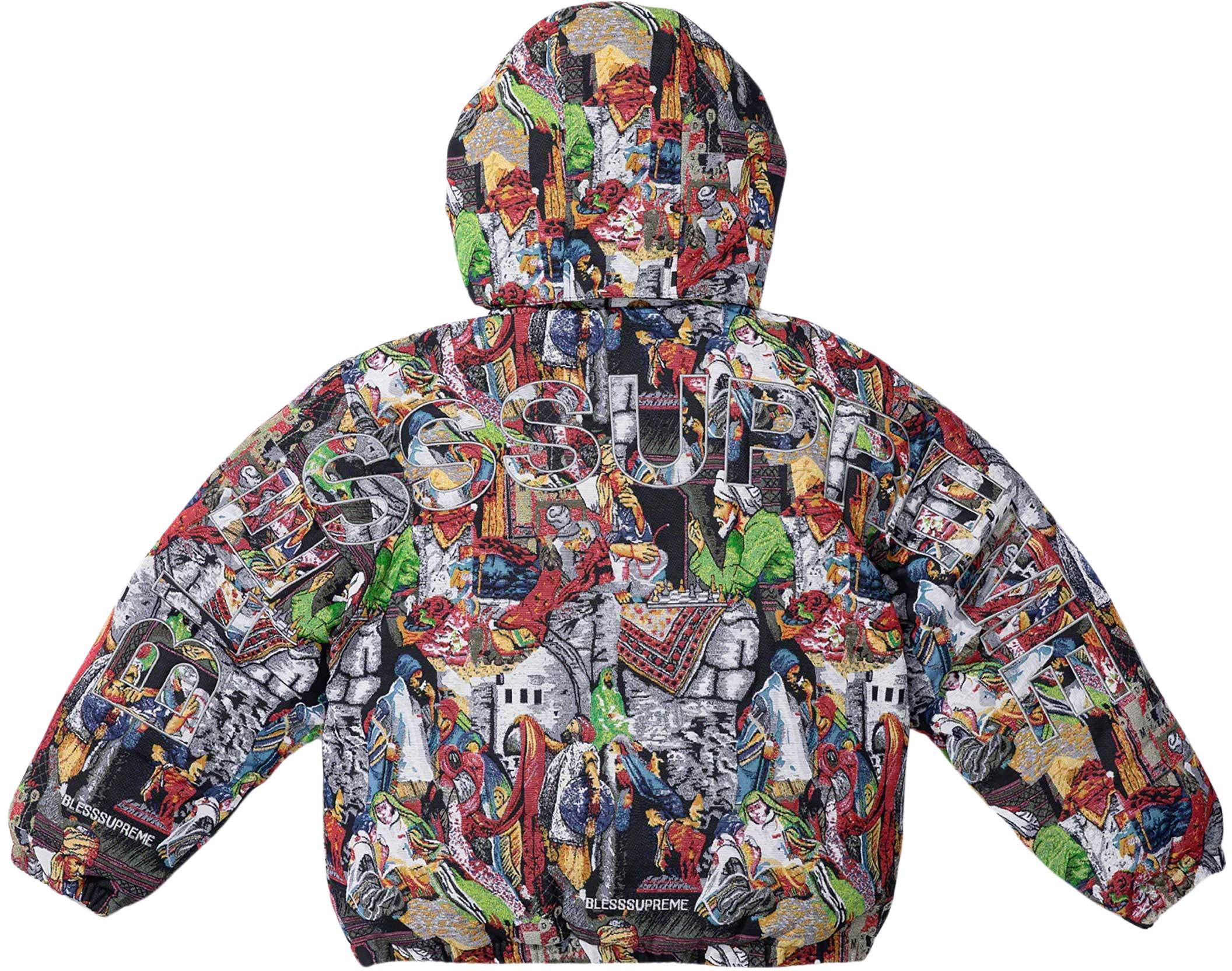 BLESS Tapestry Down Puffer Jacket fall winter 2023 Supreme