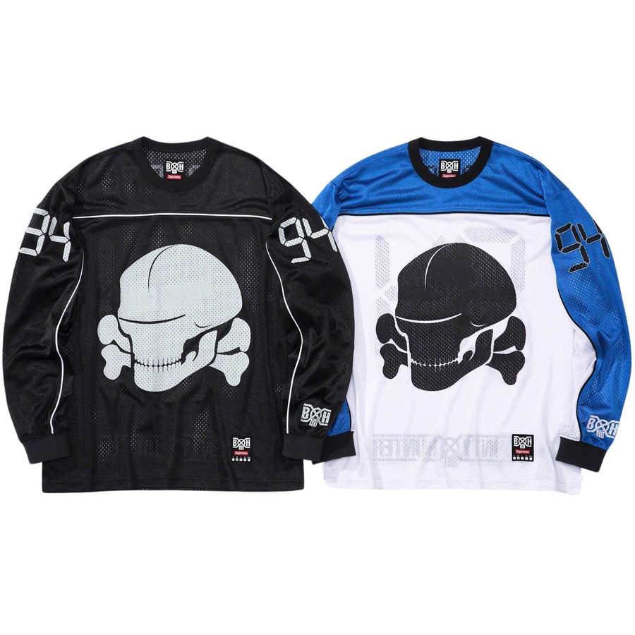 Supreme Supreme Bounty Hunter Mesh Moto Jersey for fall winter 23 season