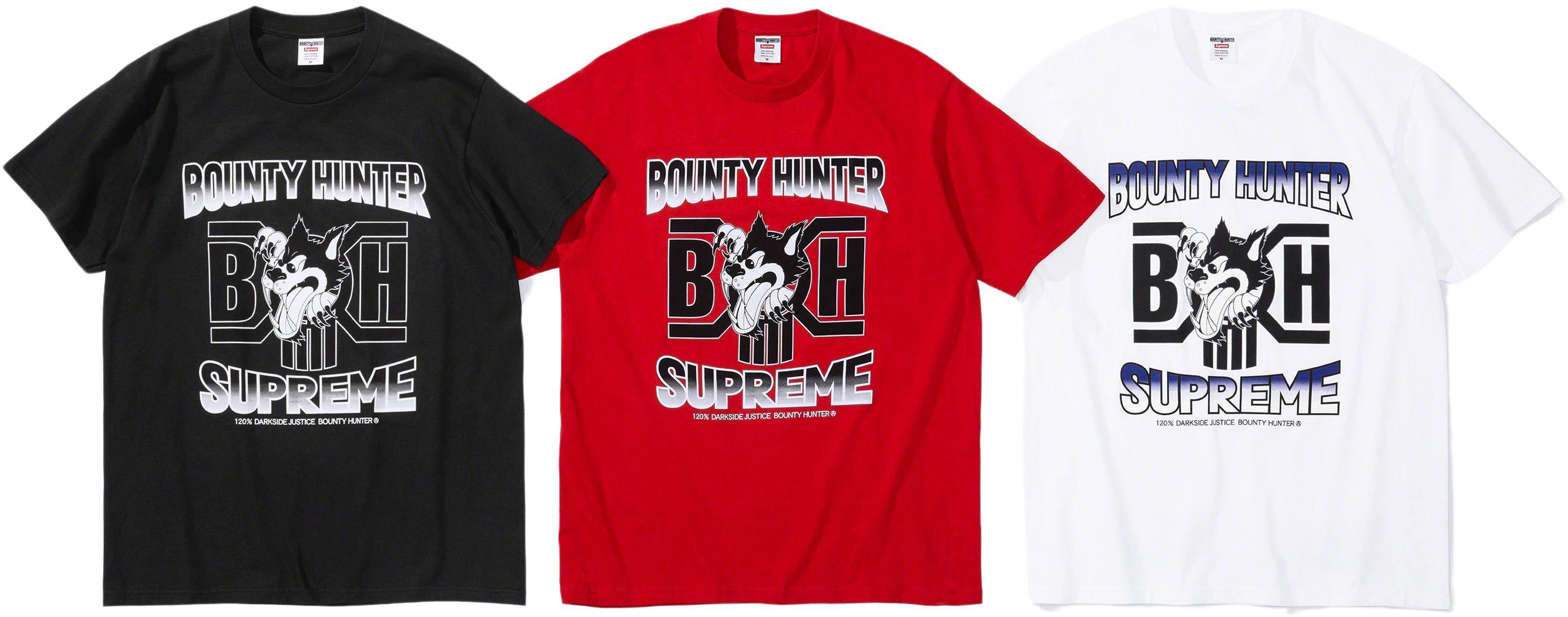 Supreme Bounty Hunter Wolf Tee 赤-