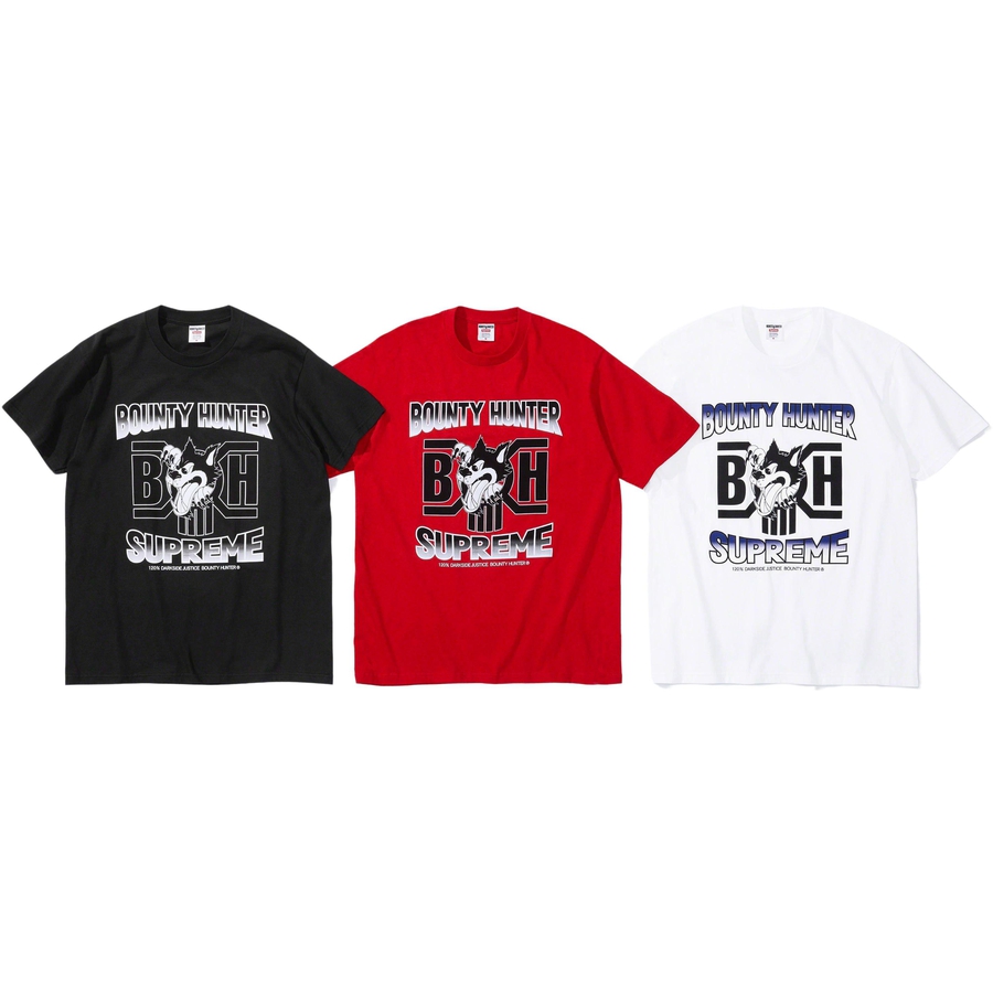 Supreme Supreme Bounty Hunter Wolf Tee for fall winter 23 season