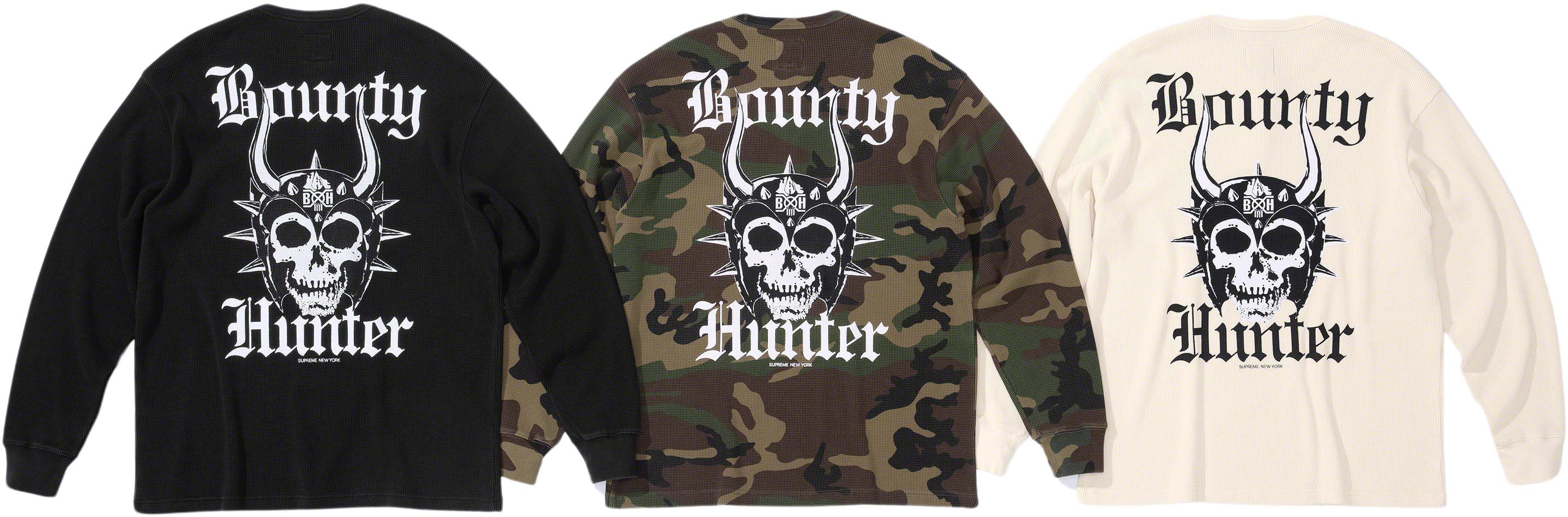 Bounty Hunter Thermal Henley L S Top - fall winter 2023 - Supreme