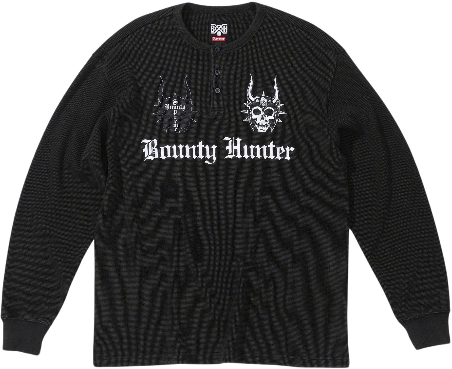 Bounty Hunter Thermal Henley L S Top - fall winter 2023 - Supreme