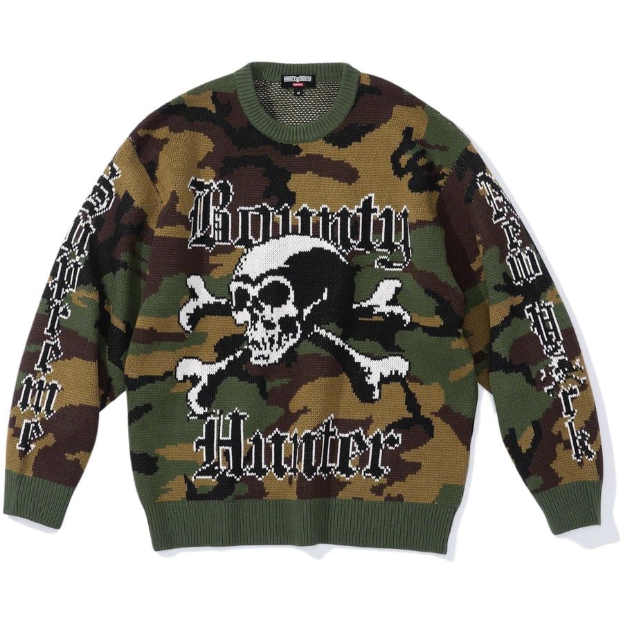 Details on Supreme Bounty Hunter Sweater  from fall winter
                                                    2023 (Price is $168)