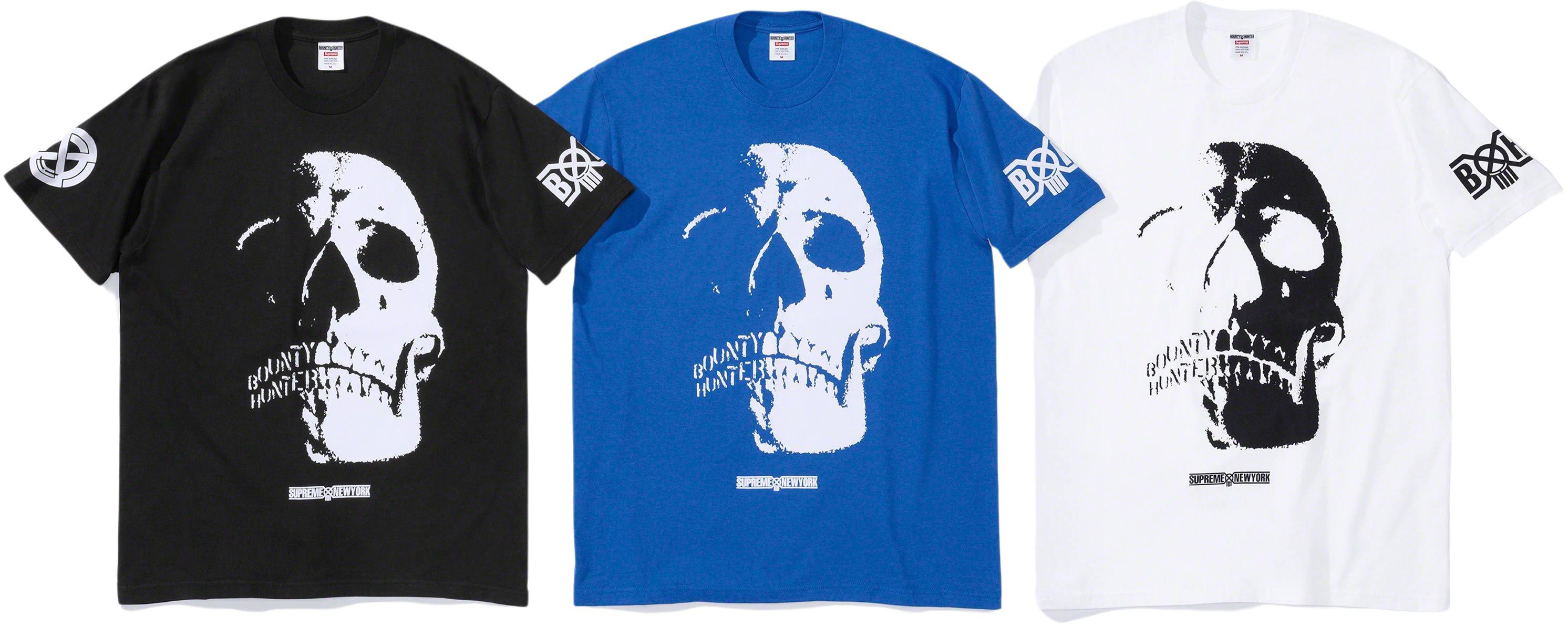 00's BOUNTY HUNTER SKULL HEAD L/S TEE