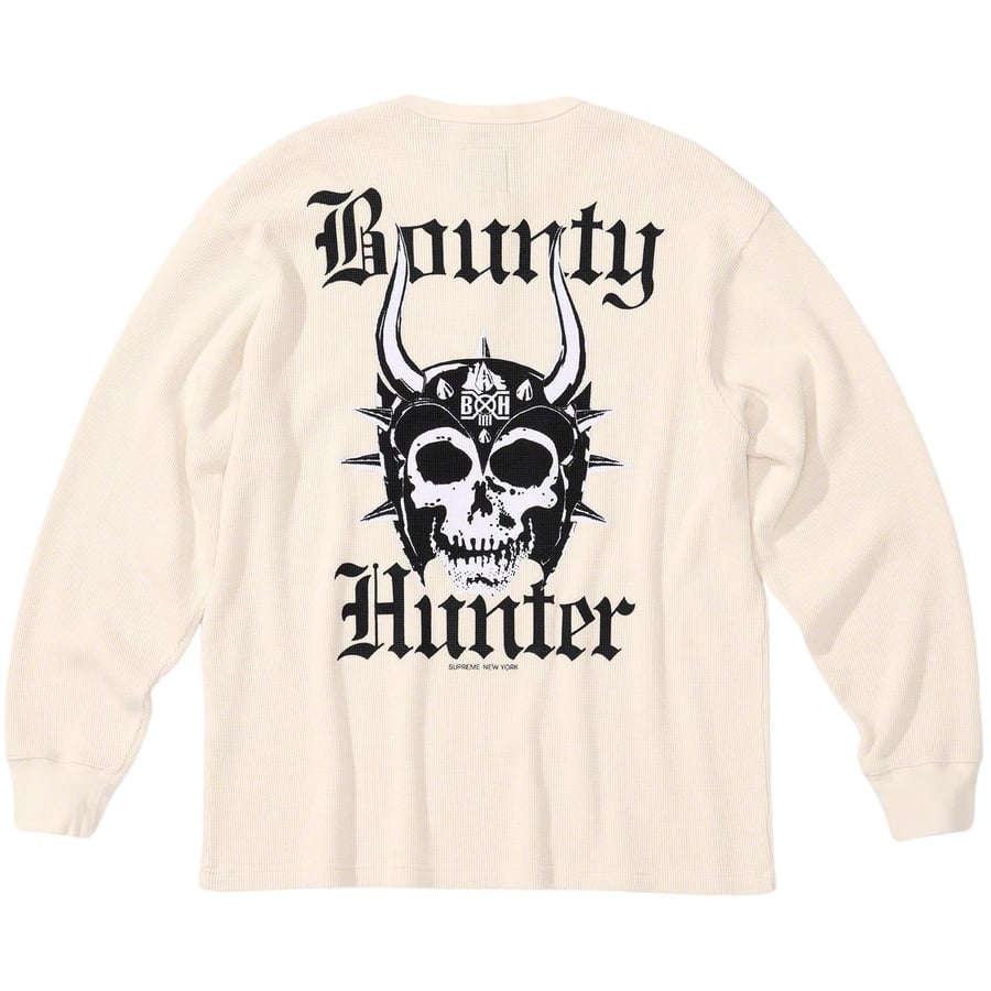 Details on Supreme Bounty Hunter Thermal Henley L S Top  from fall winter
                                                    2023 (Price is $110)