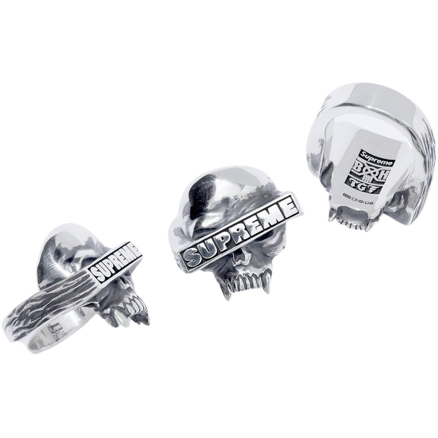 Supreme Supreme Bounty Hunter Silver Ring for fall winter 23 season