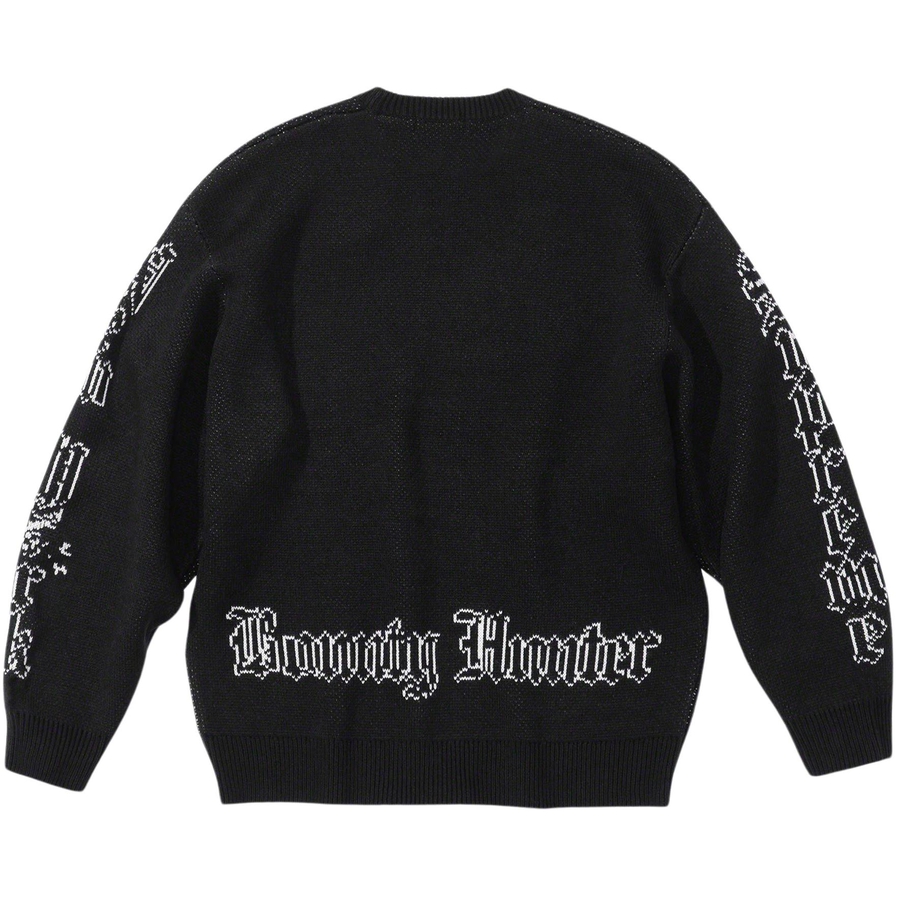 Details on Supreme Bounty Hunter Sweater  from fall winter
                                                    2023 (Price is $168)