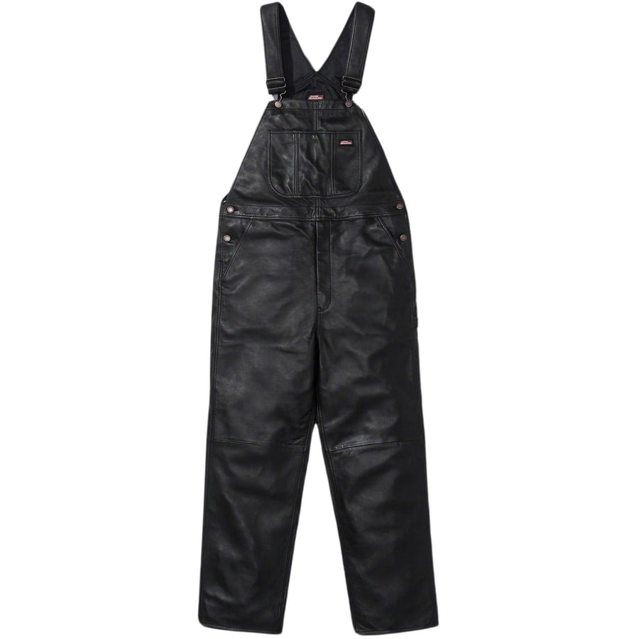 Supreme Supreme Dickies Leather Overalls for fall winter 23 season