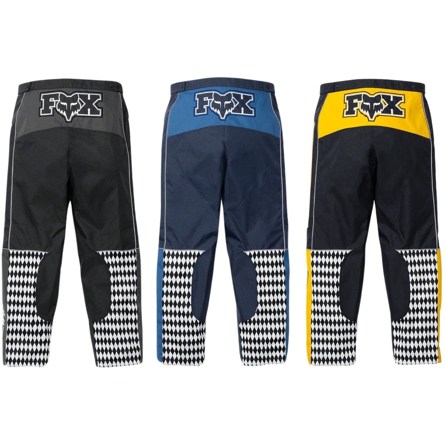 Details on Supreme Fox Racing Pant  from fall winter
                                                    2023 (Price is $278)