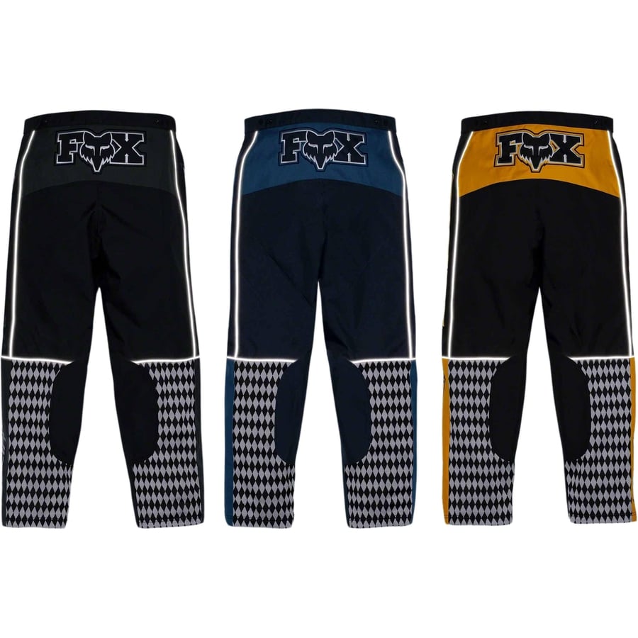 Details on Supreme Fox Racing Pant  from fall winter
                                                    2023 (Price is $278)