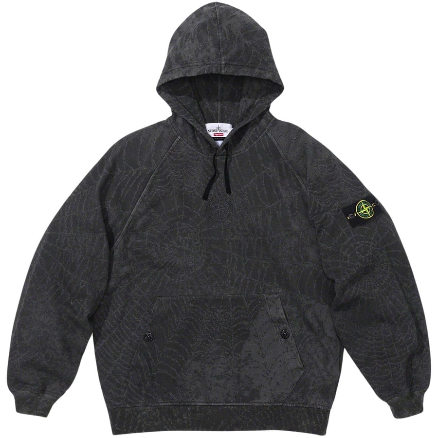 Details on Supreme Stone Island Hooded Sweatshirt  from fall winter
                                                    2023 (Price is $348)