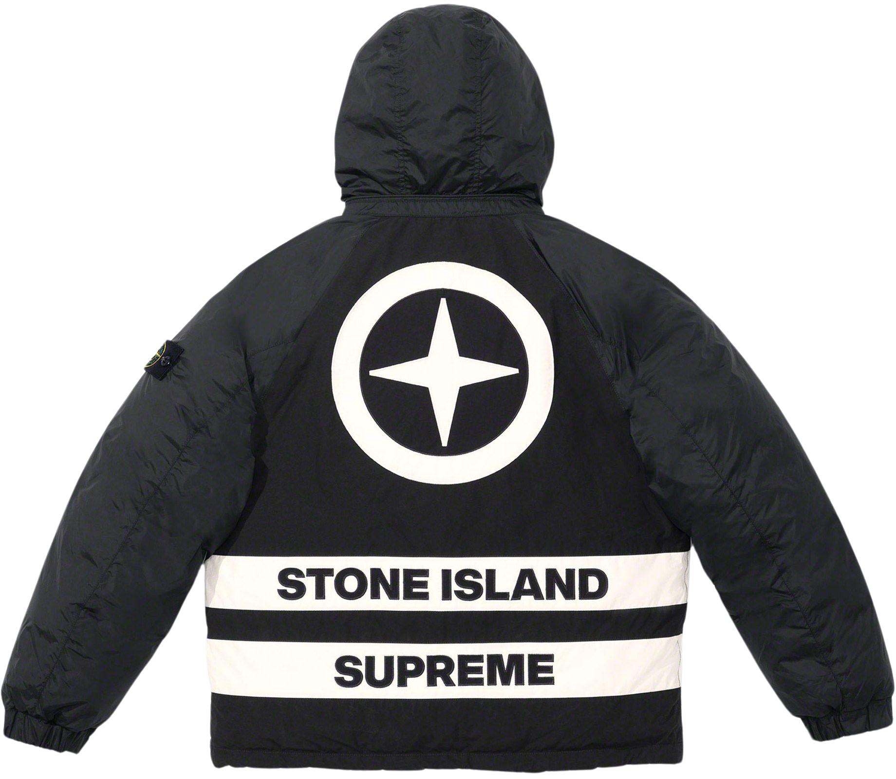 Supreme Stone Island Reversible Down Puffer Jacket