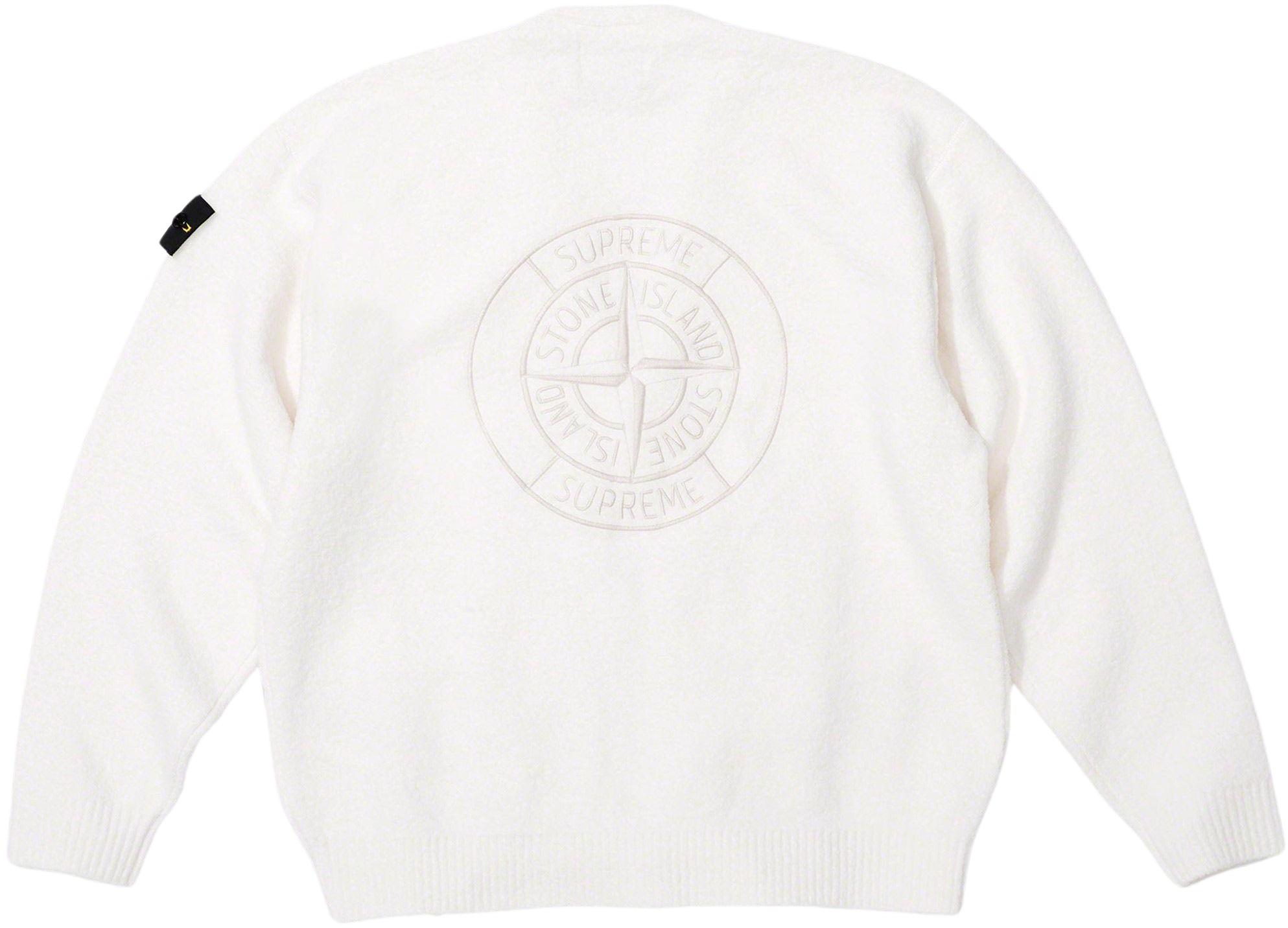 Stone Island Bouclé Cardigan - fall winter 2023 - Supreme