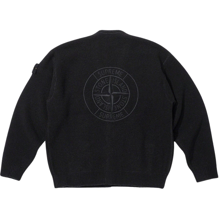 Supreme Supreme Stone Island Bouclé Cardigan (FW23) - $498