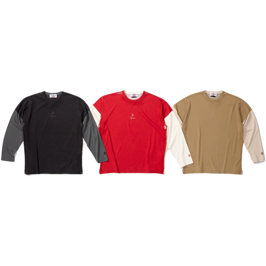 Supreme Supreme Stone Island L S Top releasing on Week 10 for fall winter 2023