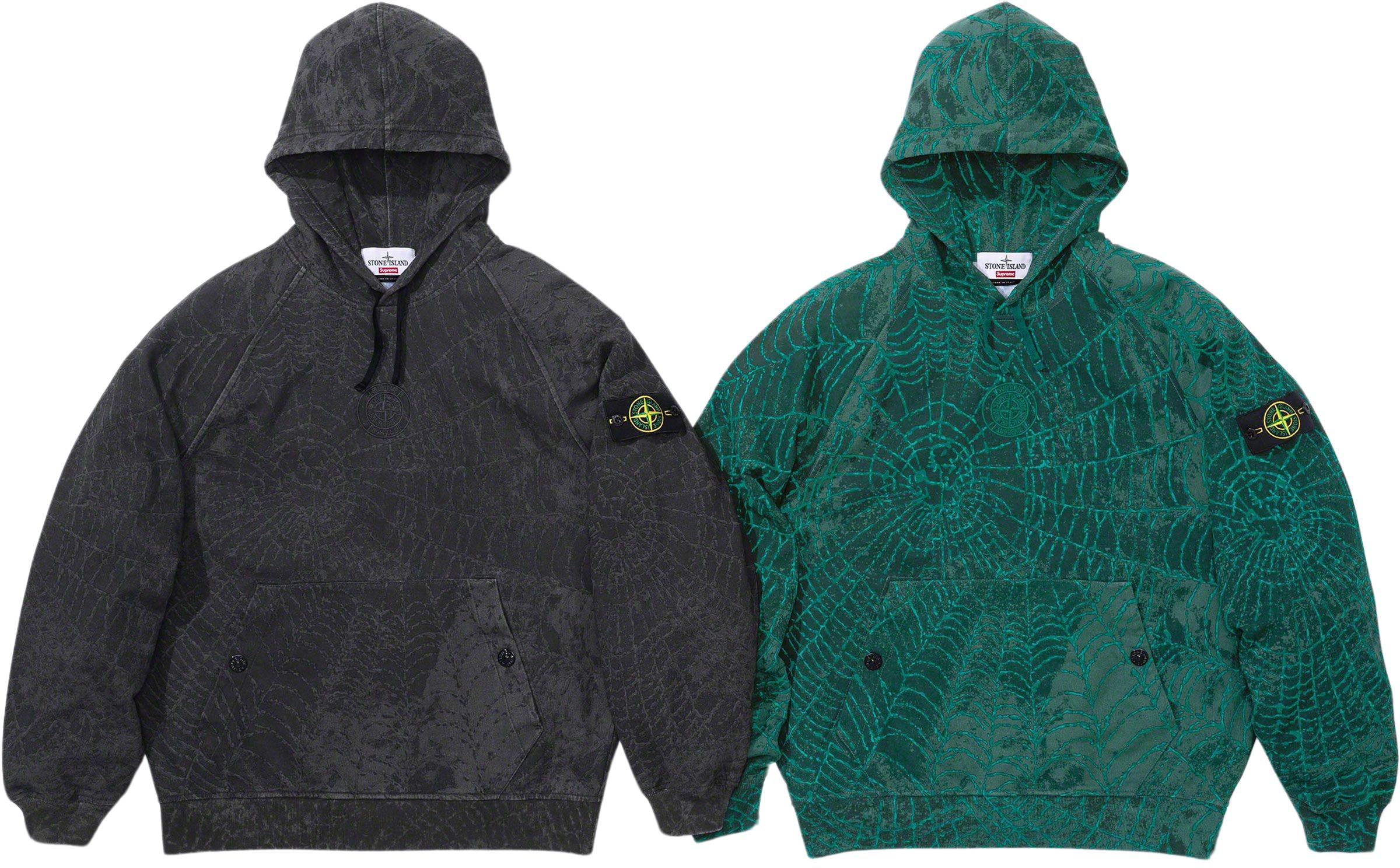 Supreme / Stone Island Hooded Dark Green