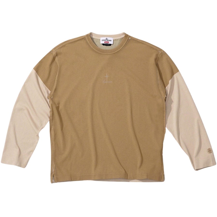 Details on Supreme Stone Island L S Top  from fall winter
                                                    2023 (Price is $188)