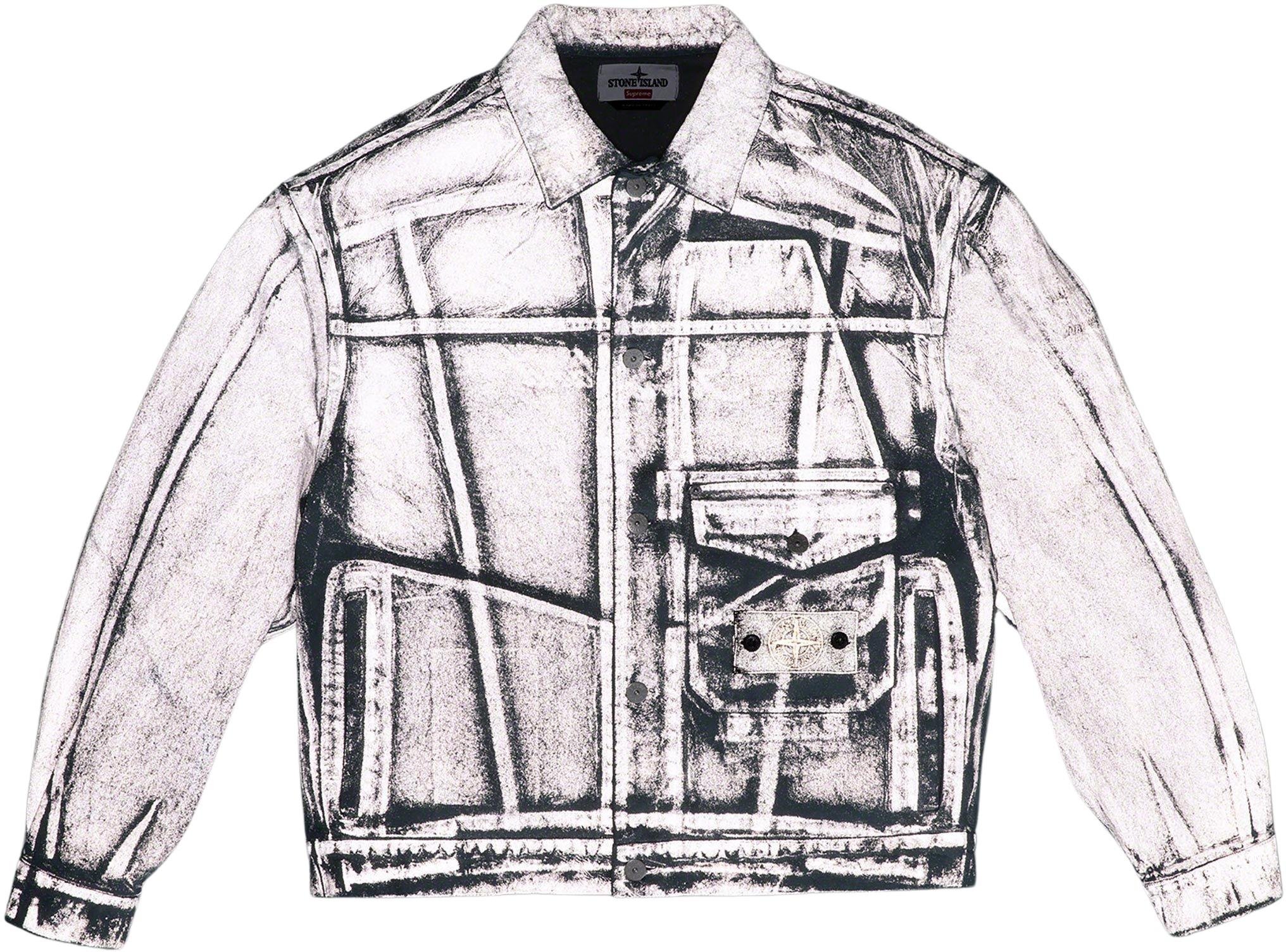 Radial Embroidered Denim Trucker Jacket - fall winter 2023 - Supreme
