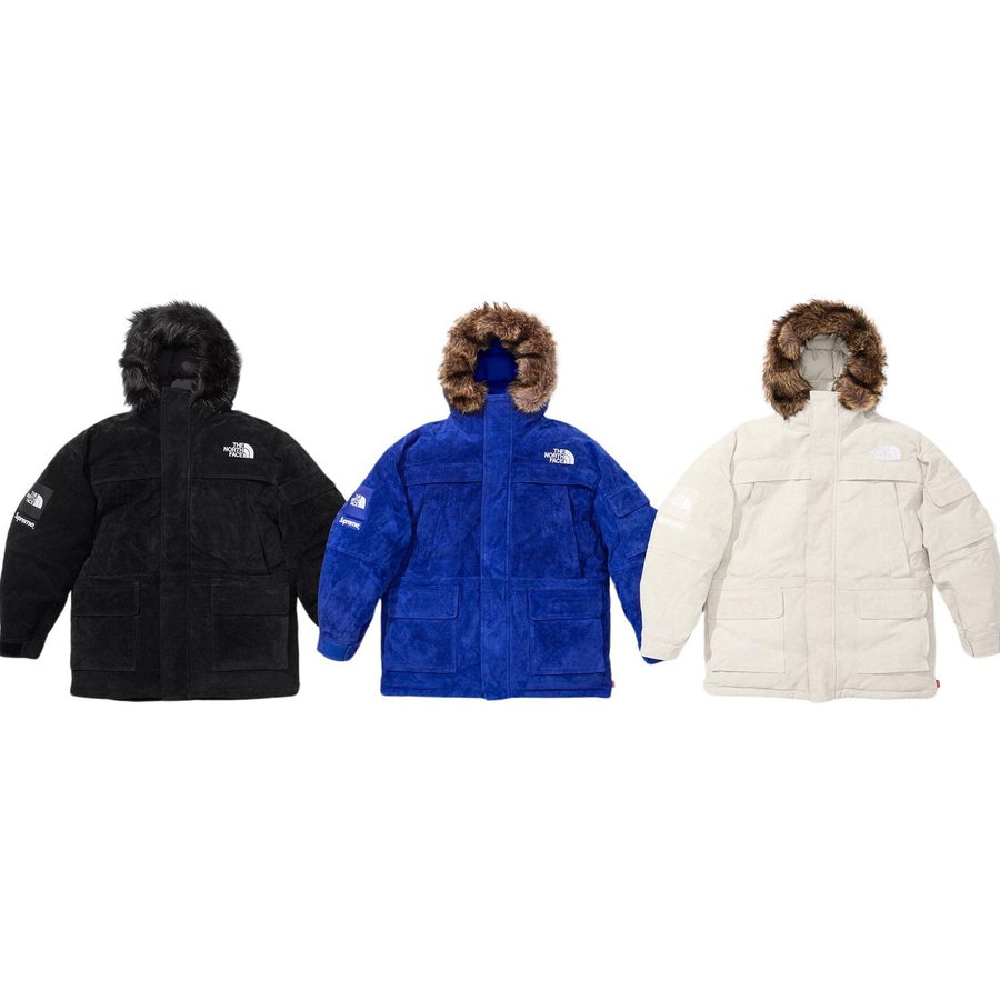 Supreme Supreme The North Face Suede 600-Fill Down Parka for fall winter 23 season