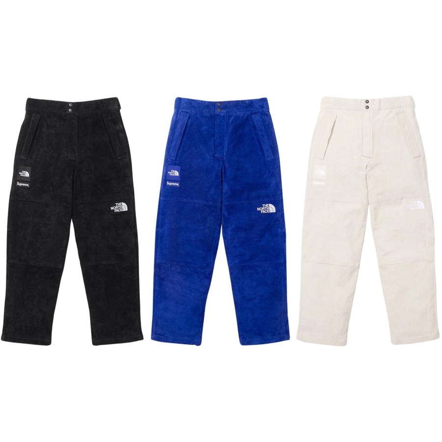Supreme Supreme The North Face Suede Mountain Pant releasing on Week 15 for fall winter 2023