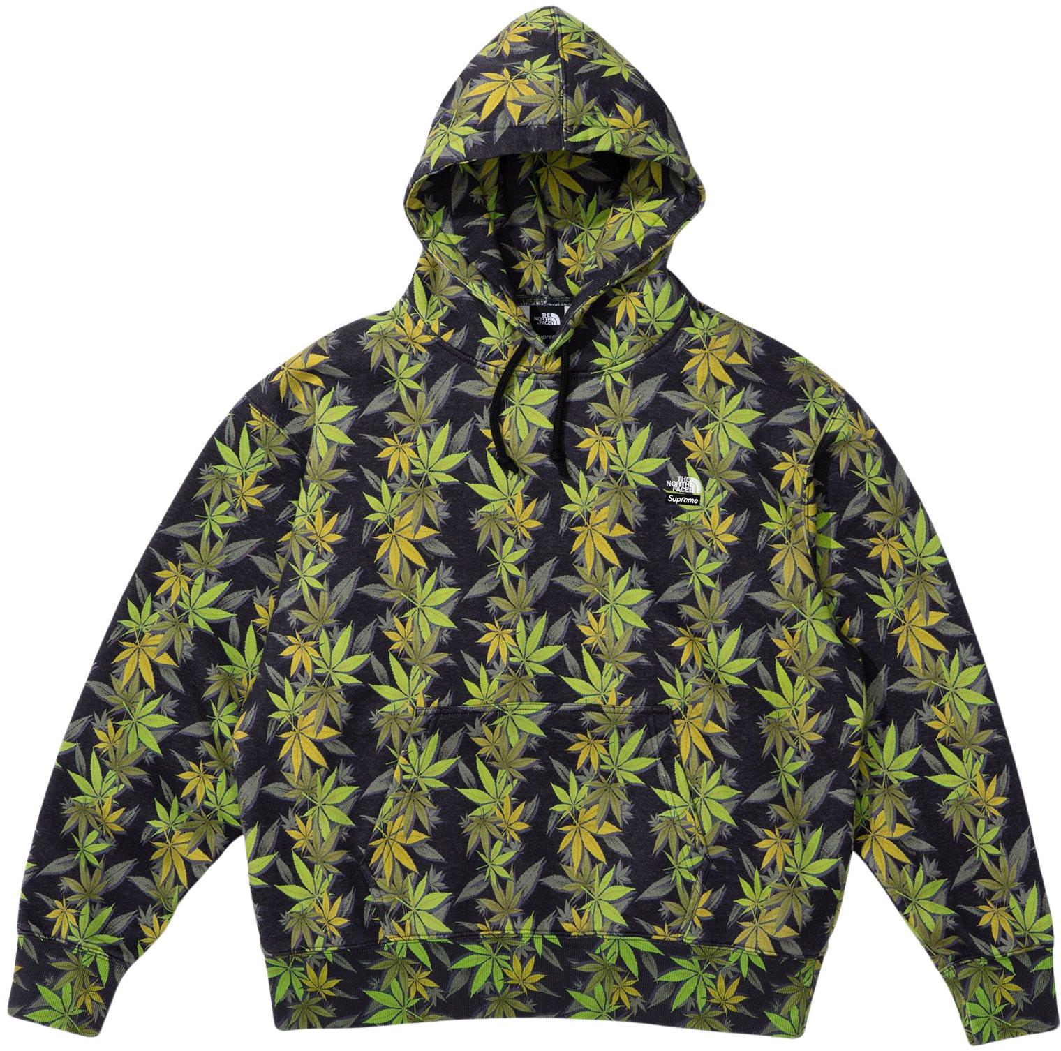 The North Face Leaf Hooded Sweatshirt - fall winter 2023 - Supreme