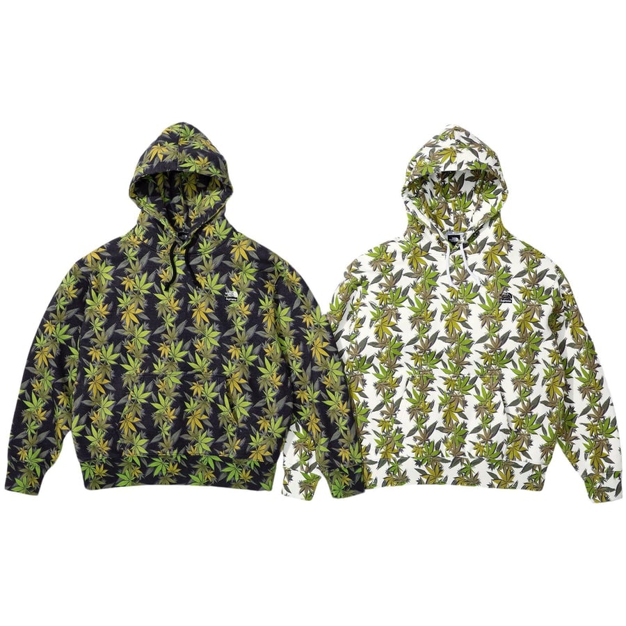 Supreme Supreme The North Face Leaf Hooded Sweatshirt releasing on Week 15 for fall winter 2023
