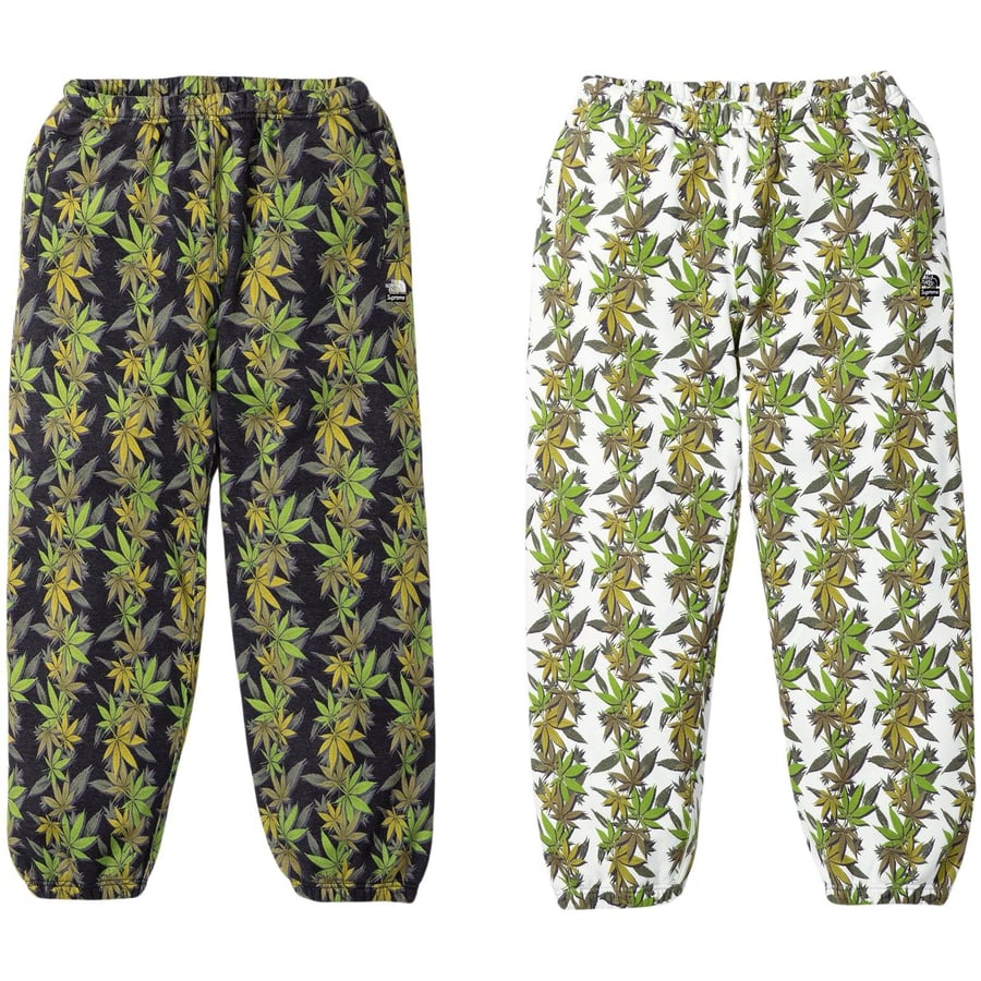 Supreme Supreme The North Face Leaf Sweatpant for fall winter 23 season