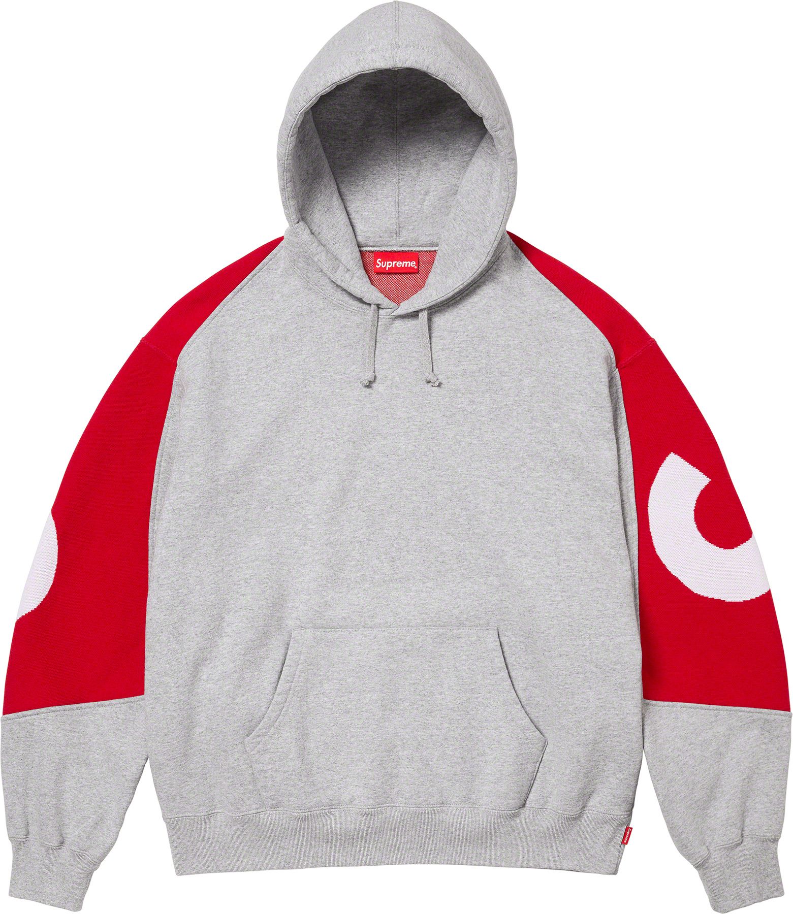 Big Logo Jacquard Hooded Sweatshirt - fall winter 2023 - Supreme