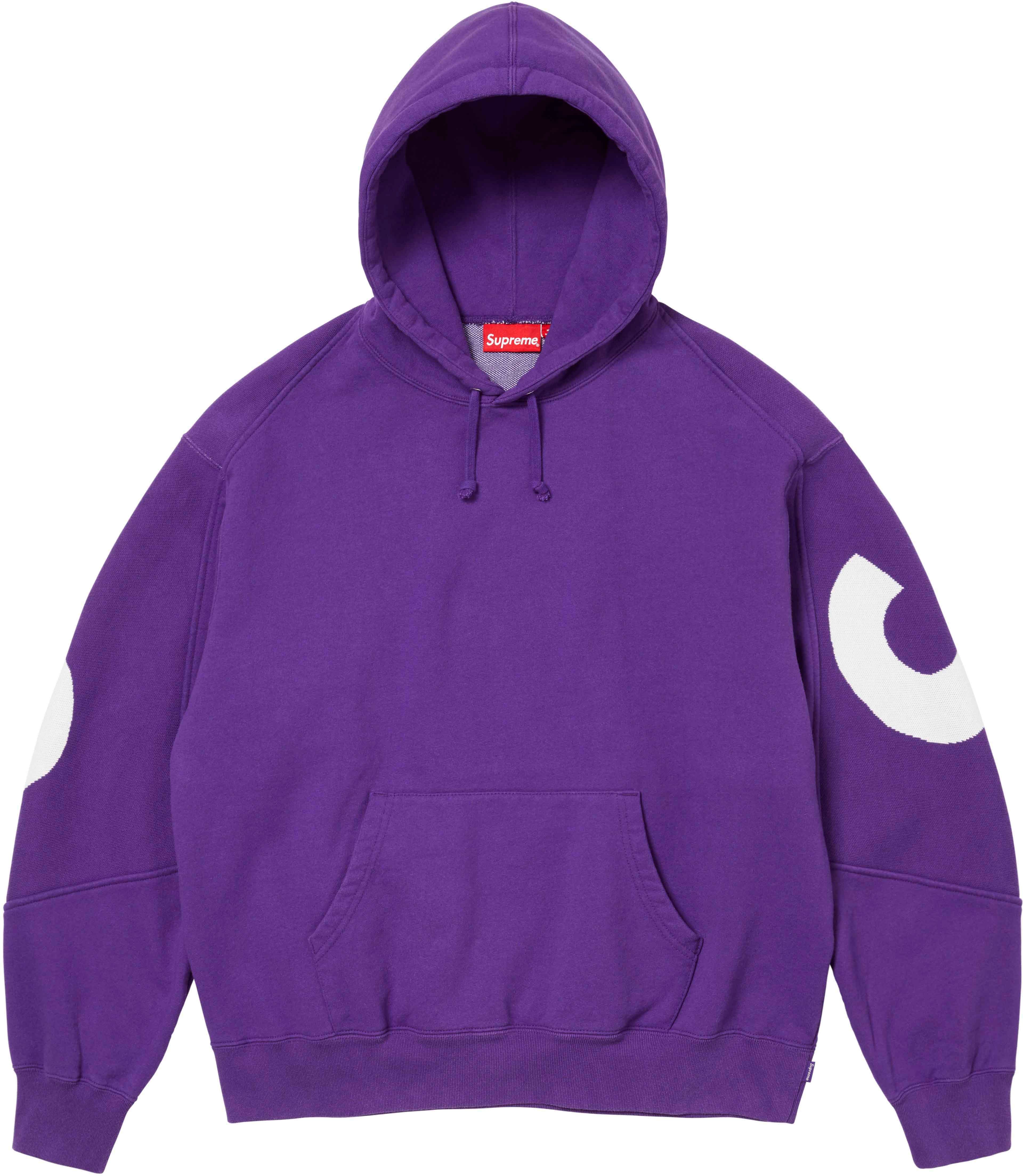 Big Logo Jacquard Hooded Sweatshirt - fall winter 2023 - Supreme