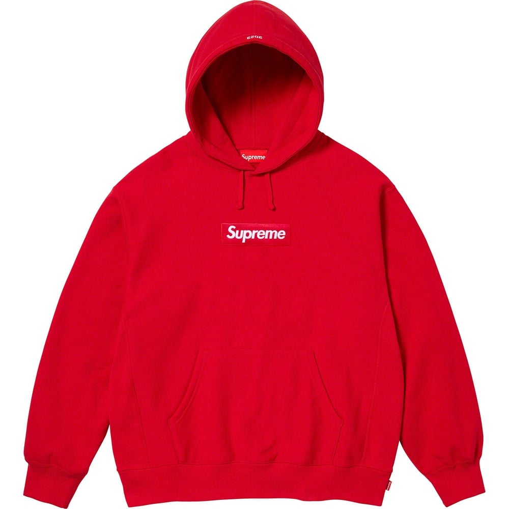 Details on Box Logo Hooded Sweatshirt  from fall winter
                                                    2023 (Price is $168)