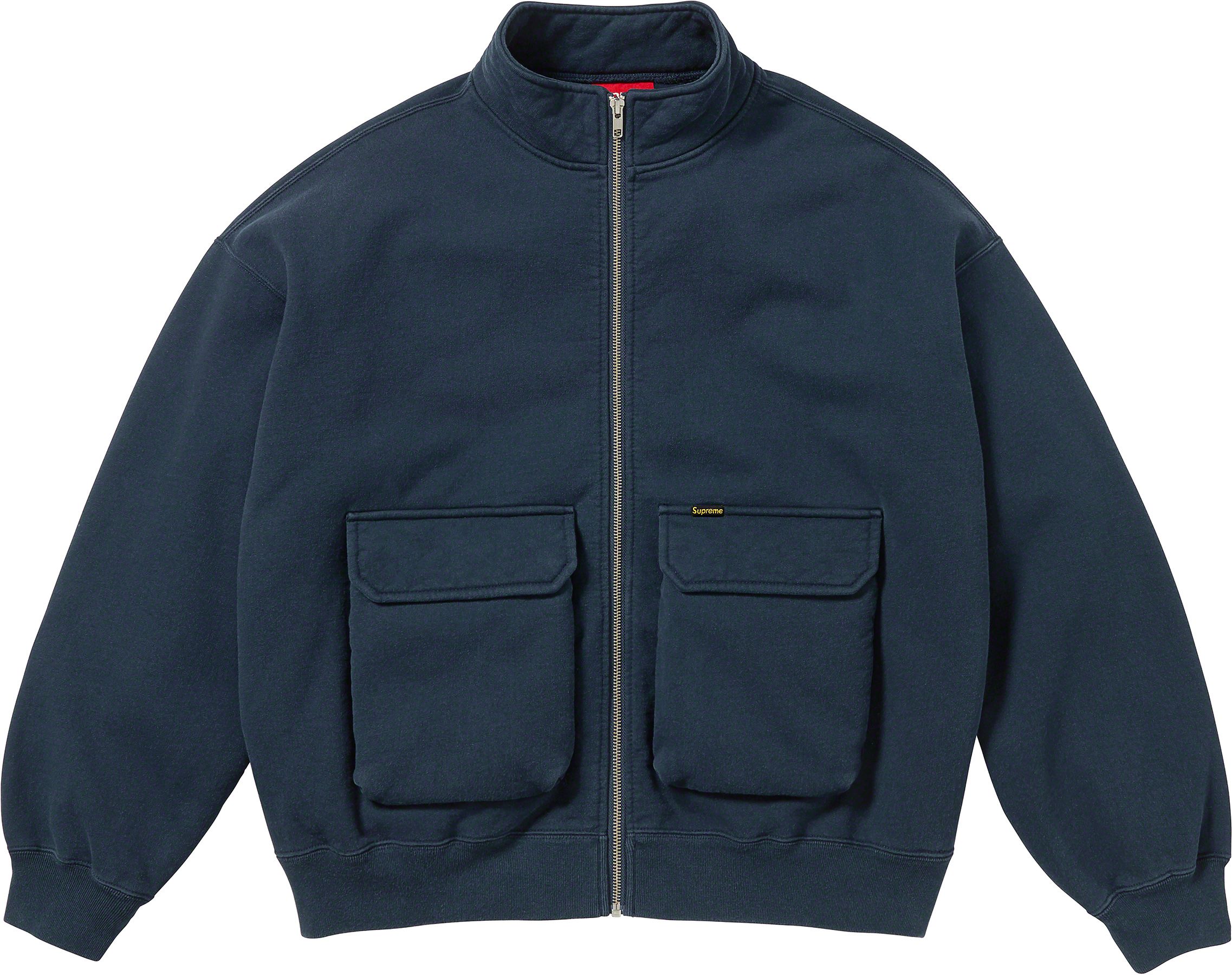 Cargo Pocket Zip Up Sweatshirt - fall winter 2023 - Supreme