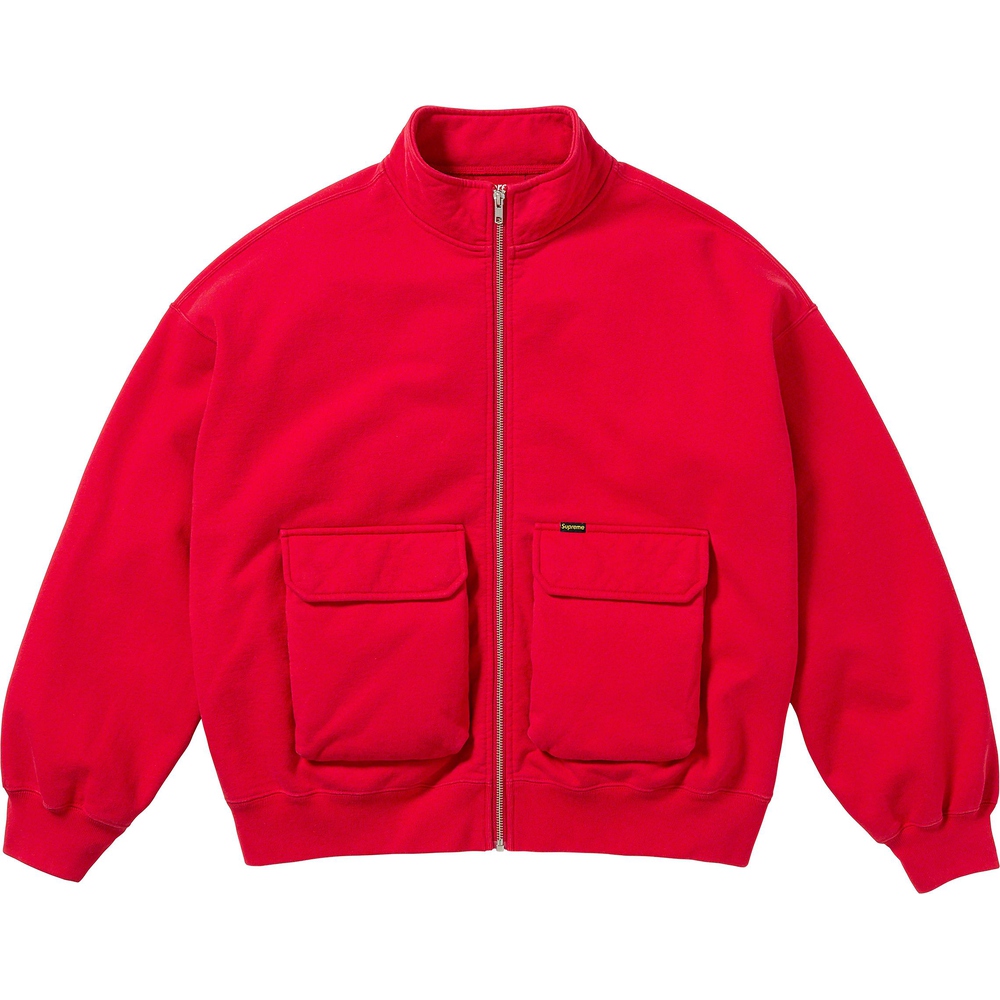 Details on Cargo Pocket Zip Up Sweatshirt  from fall winter
                                                    2023 (Price is $158)