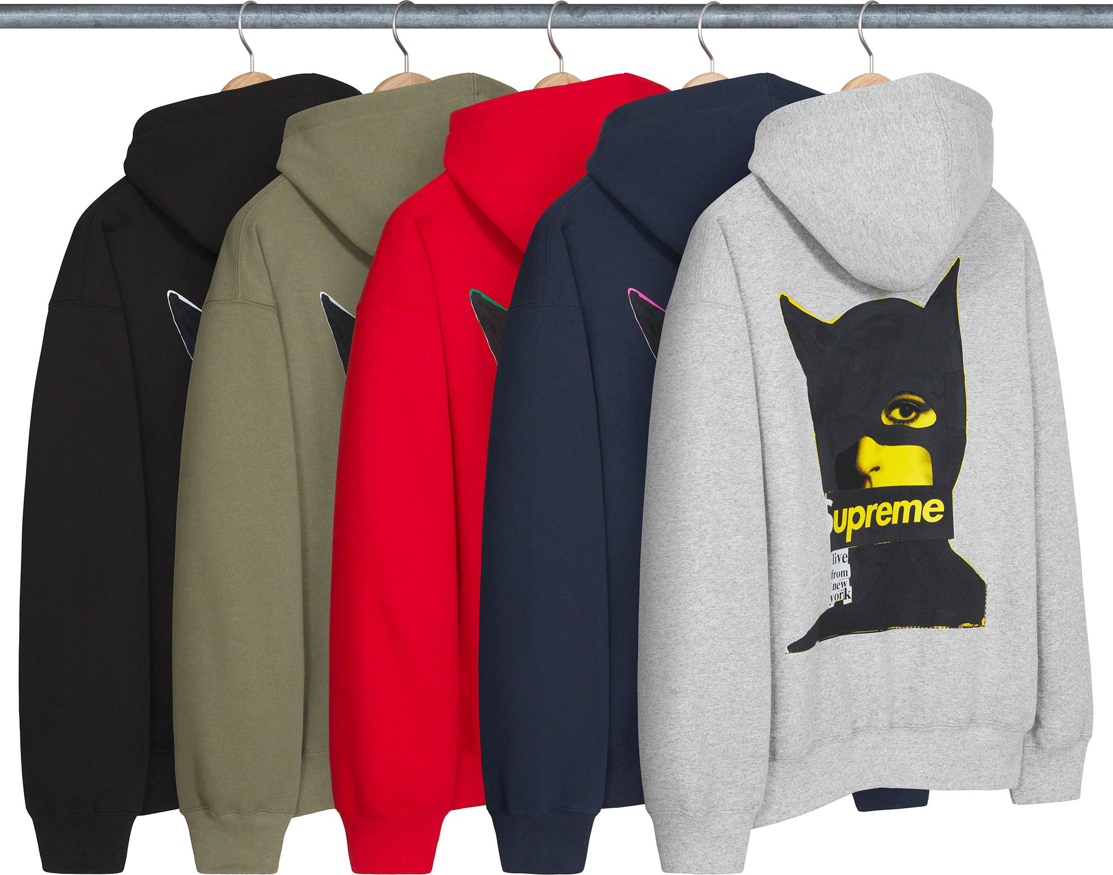 Supreme Catwoman Hooded Sweatshirt navy-