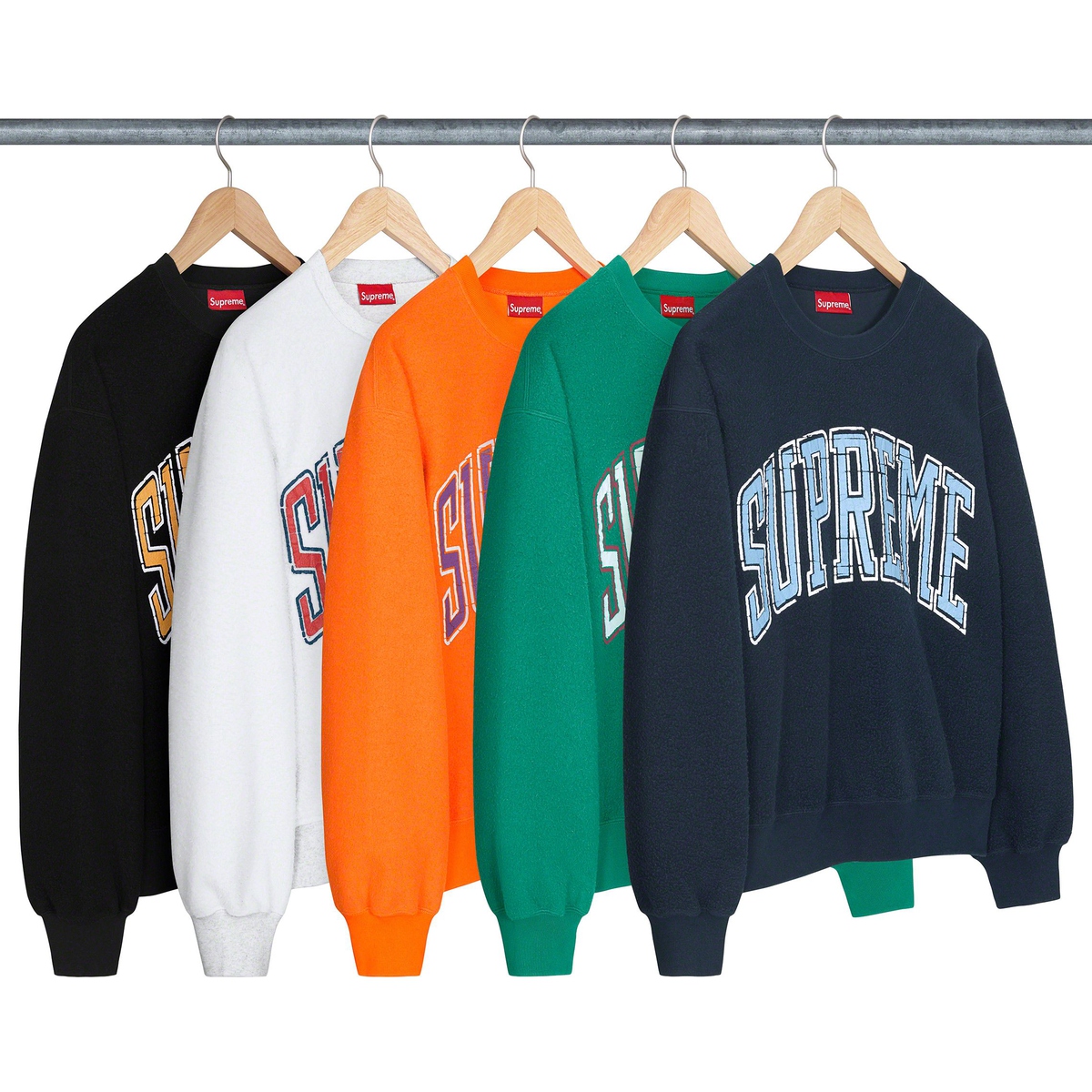 Supreme Inside Out Crewneck releasing on Week 1 for fall winter 2023