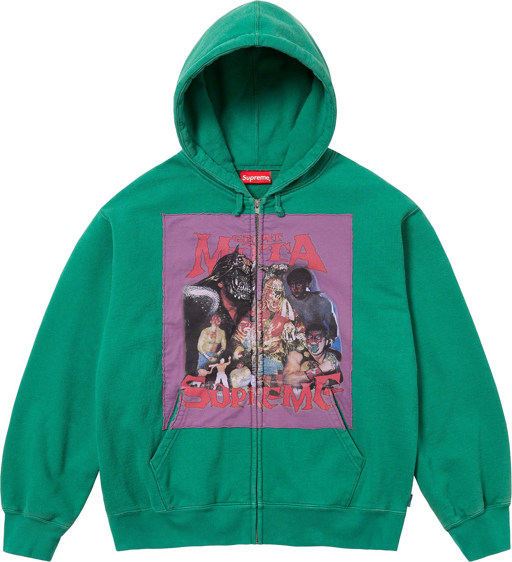 Muta Zip Up Hooded Sweatshirt - fall winter 2023 - Supreme