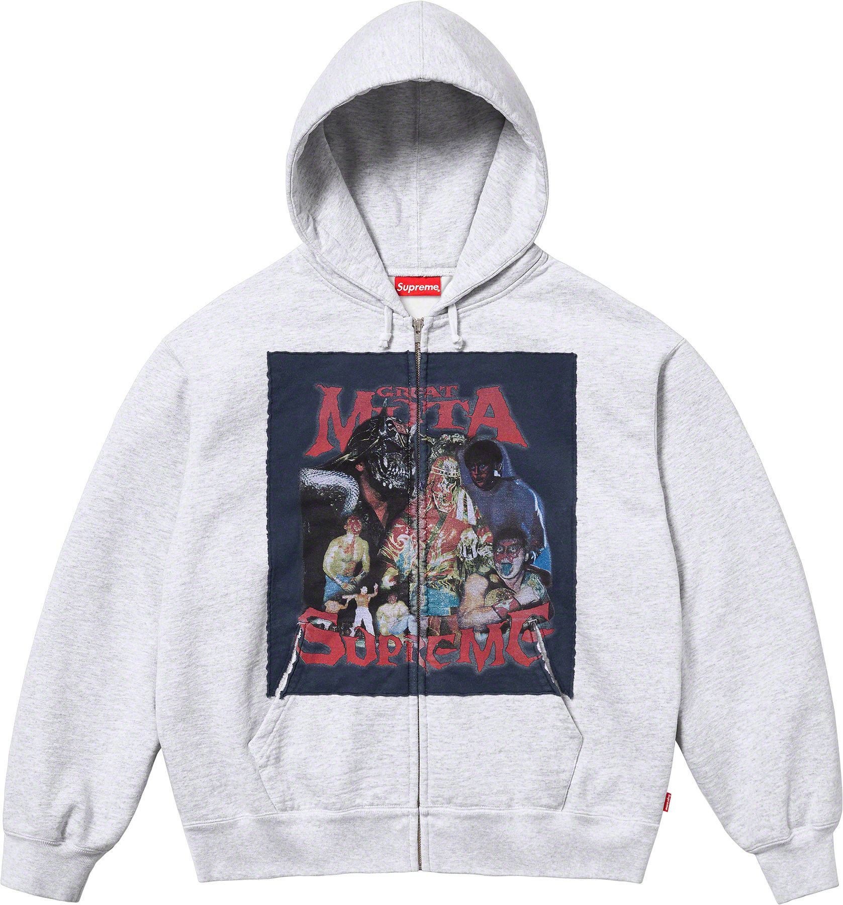 Muta Zip Up Hooded Sweatshirt - fall winter 2023 - Supreme