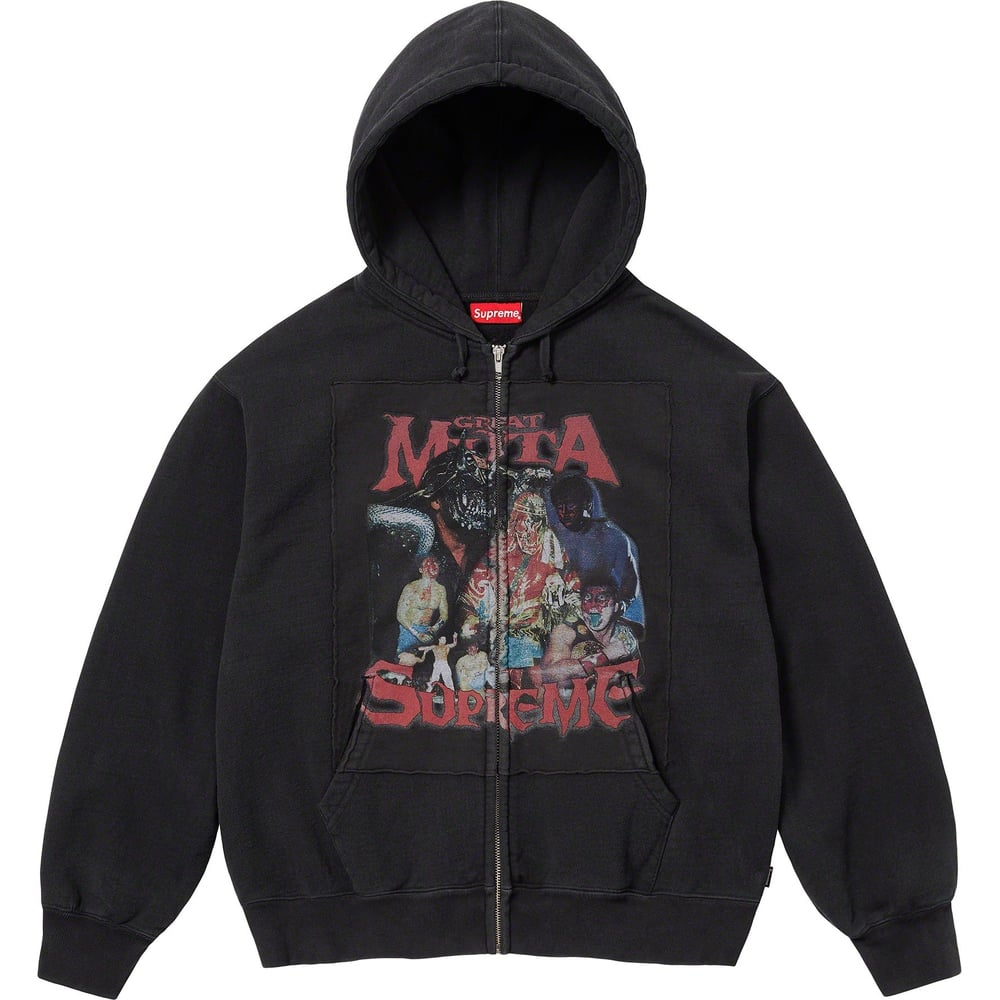 Details on Muta Zip Up Hooded Sweatshirt  from fall winter
                                                    2023 (Price is $178)