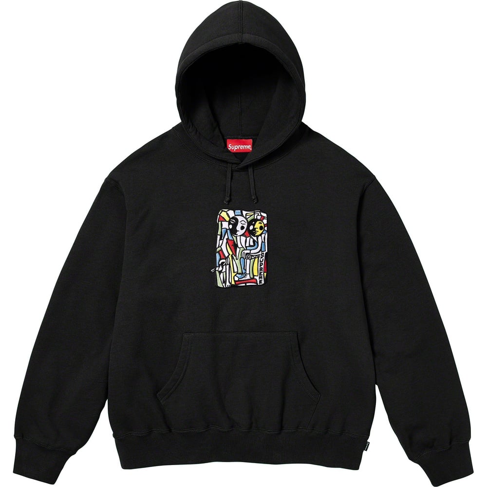 Details on Neil Blender Mosaic Hooded Sweatshirt  from fall winter
                                                    2023