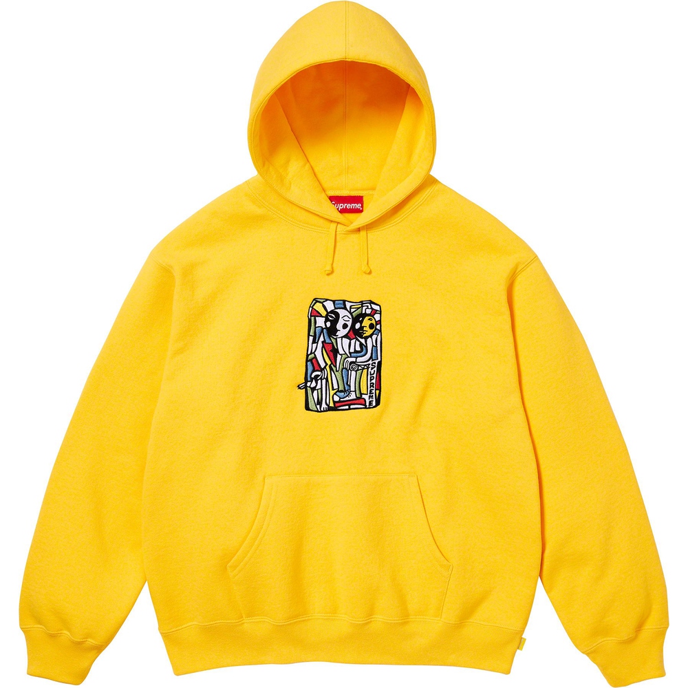 Details on Neil Blender Mosaic Hooded Sweatshirt  from fall winter
                                                    2023 (Price is $158)