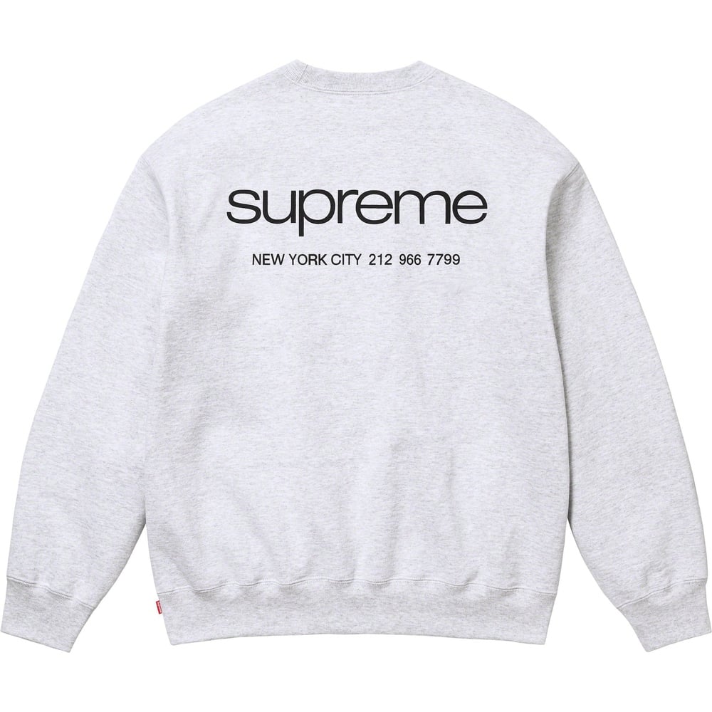 Details on NYC Crewneck  from fall winter
                                                    2023 (Price is $148)