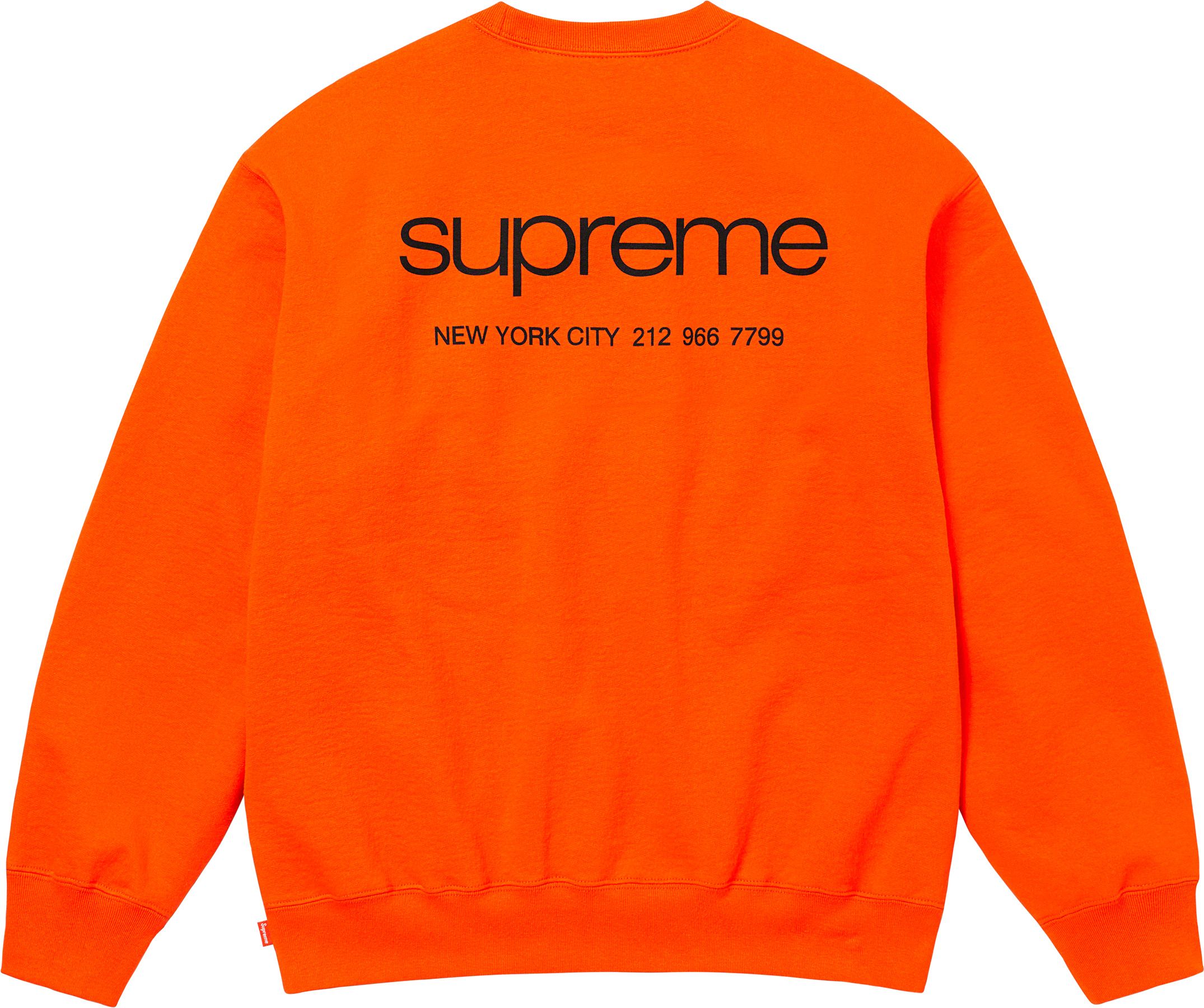 NYC Crewneck - fall winter 2023 - Supreme